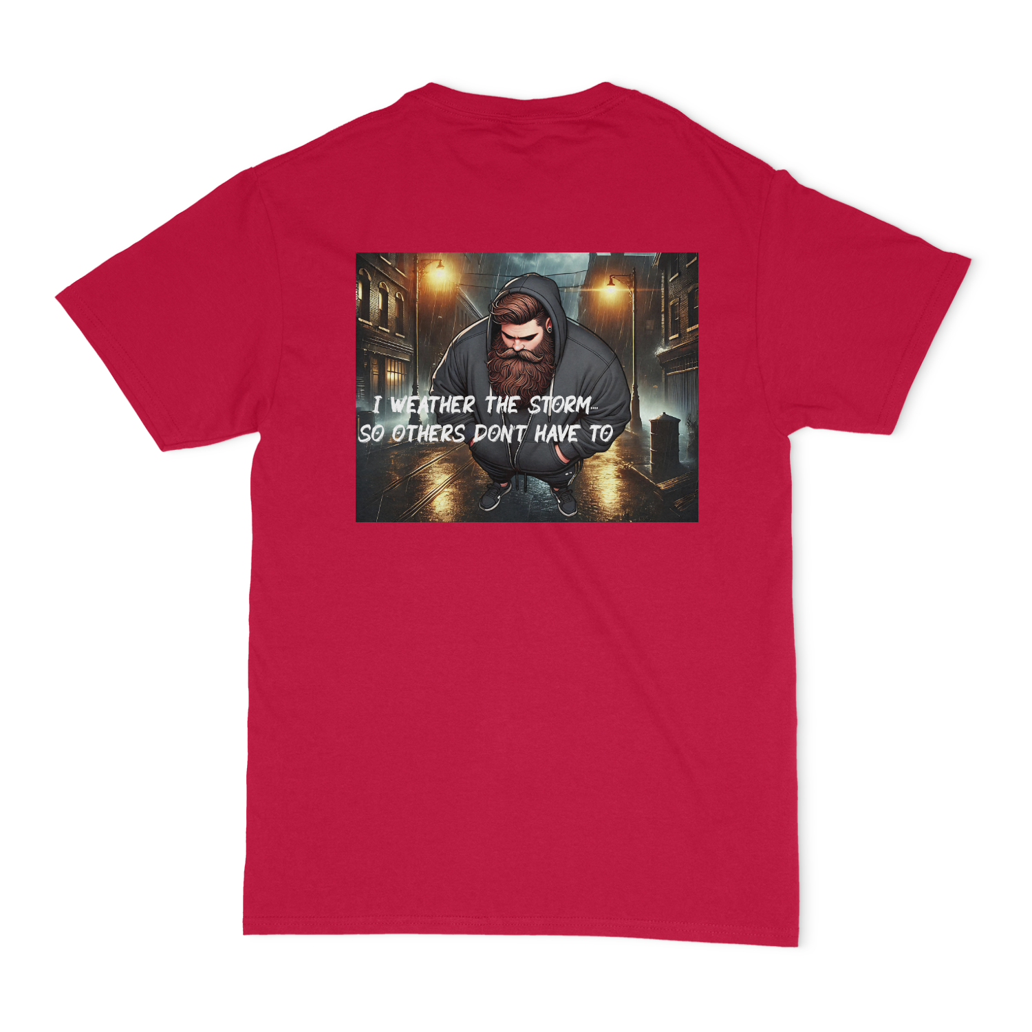 I Weather The Storm, So Others Don't Have To Joe The Bull Guy Unisex T-Shirt