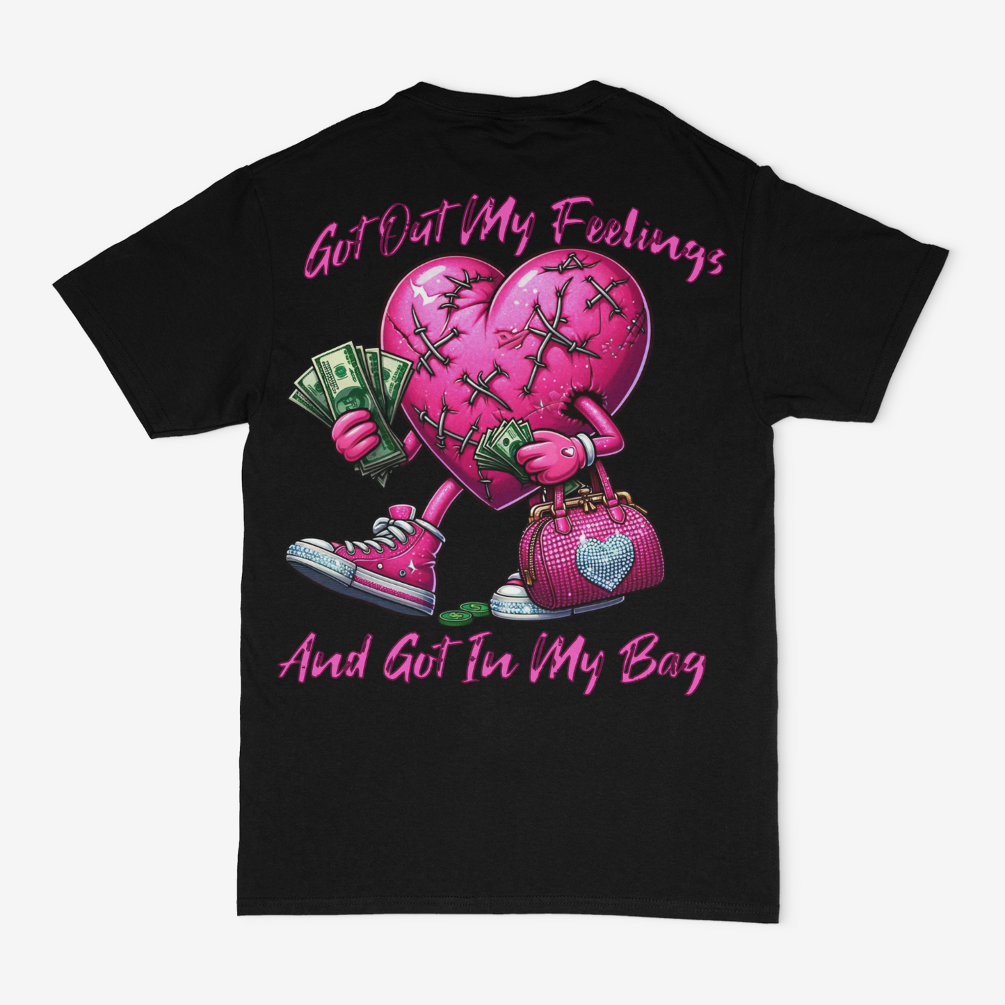 Got Out My Feelings And Got In My Bag Graphic Unisex T-shirt