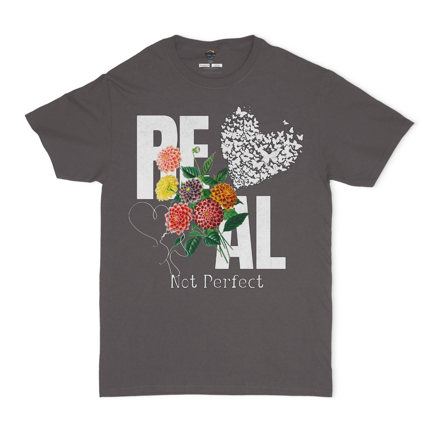 Real Not Perfect Graphic Unisex T-shirt