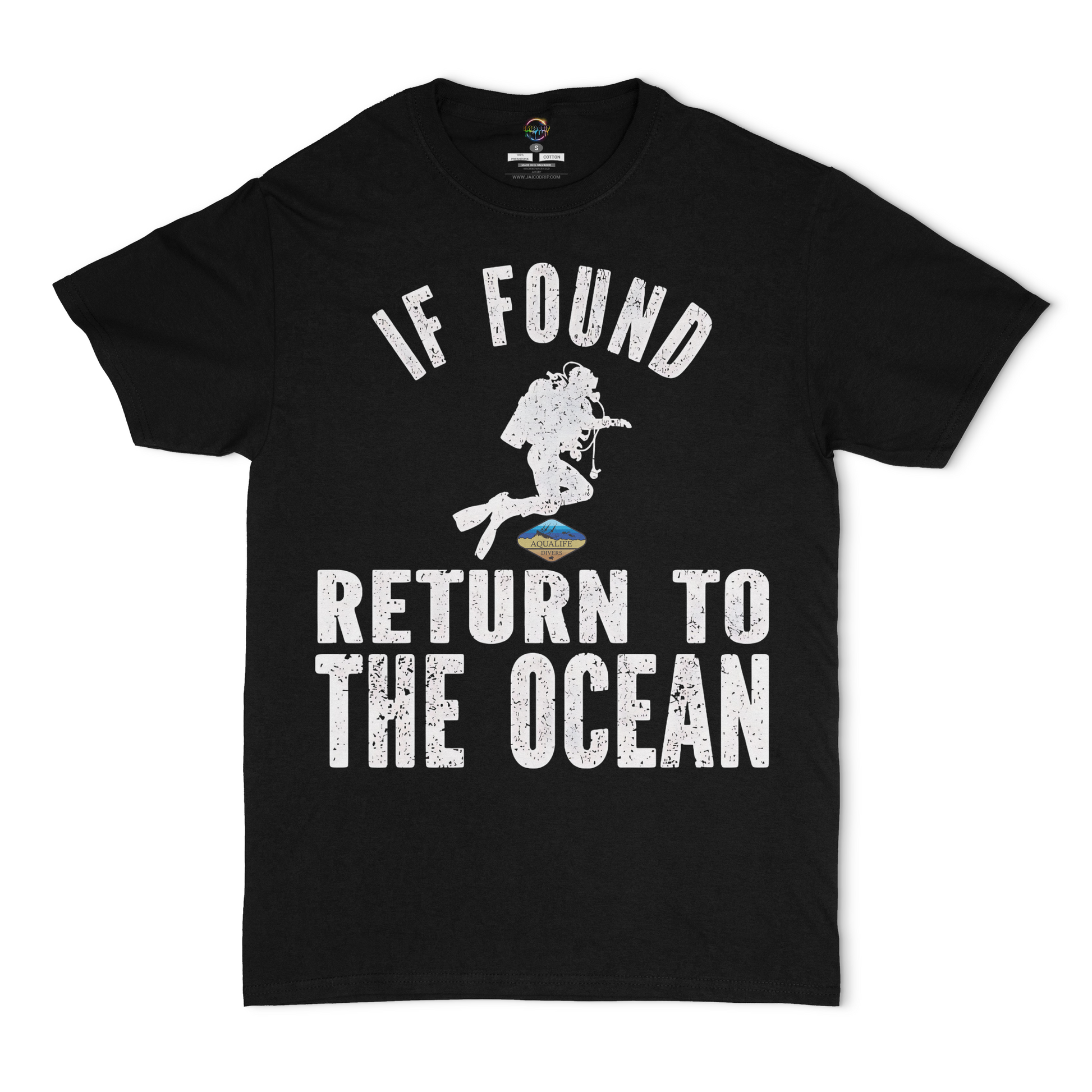 If Found Return to Ocean AquaLife Divers Unisex T-Shirt
