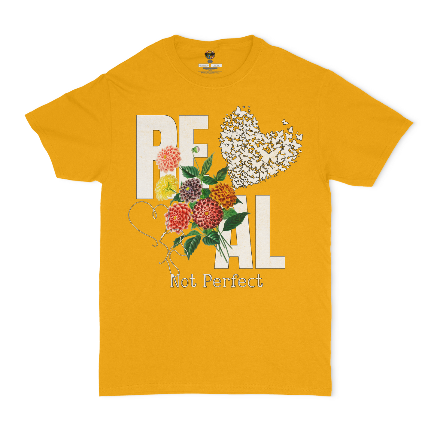Real Not Perfect Graphic Unisex T-shirt