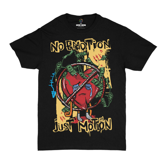 No Emotion, Just Motion Graphic Unisex T-shirt