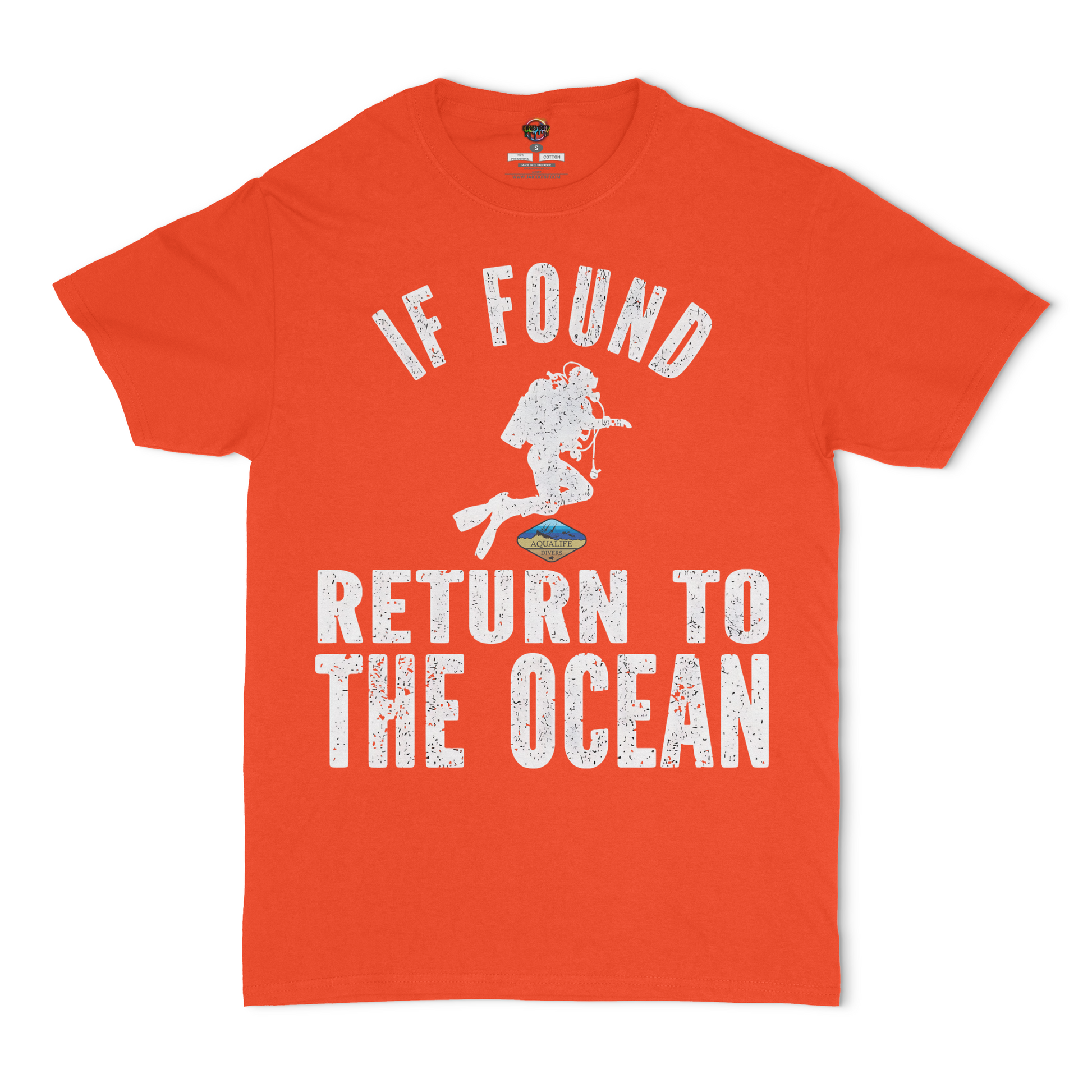 If Found Return to Ocean AquaLife Divers Unisex T-Shirt