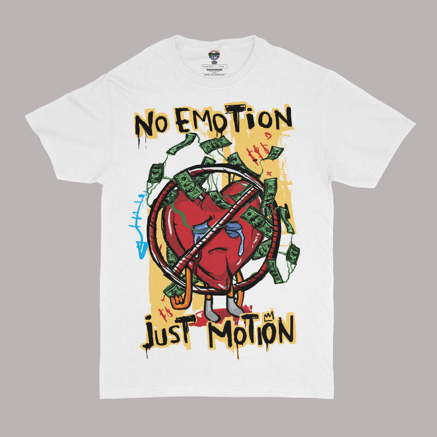 No Emotion, Just Motion Graphic Unisex T-shirt
