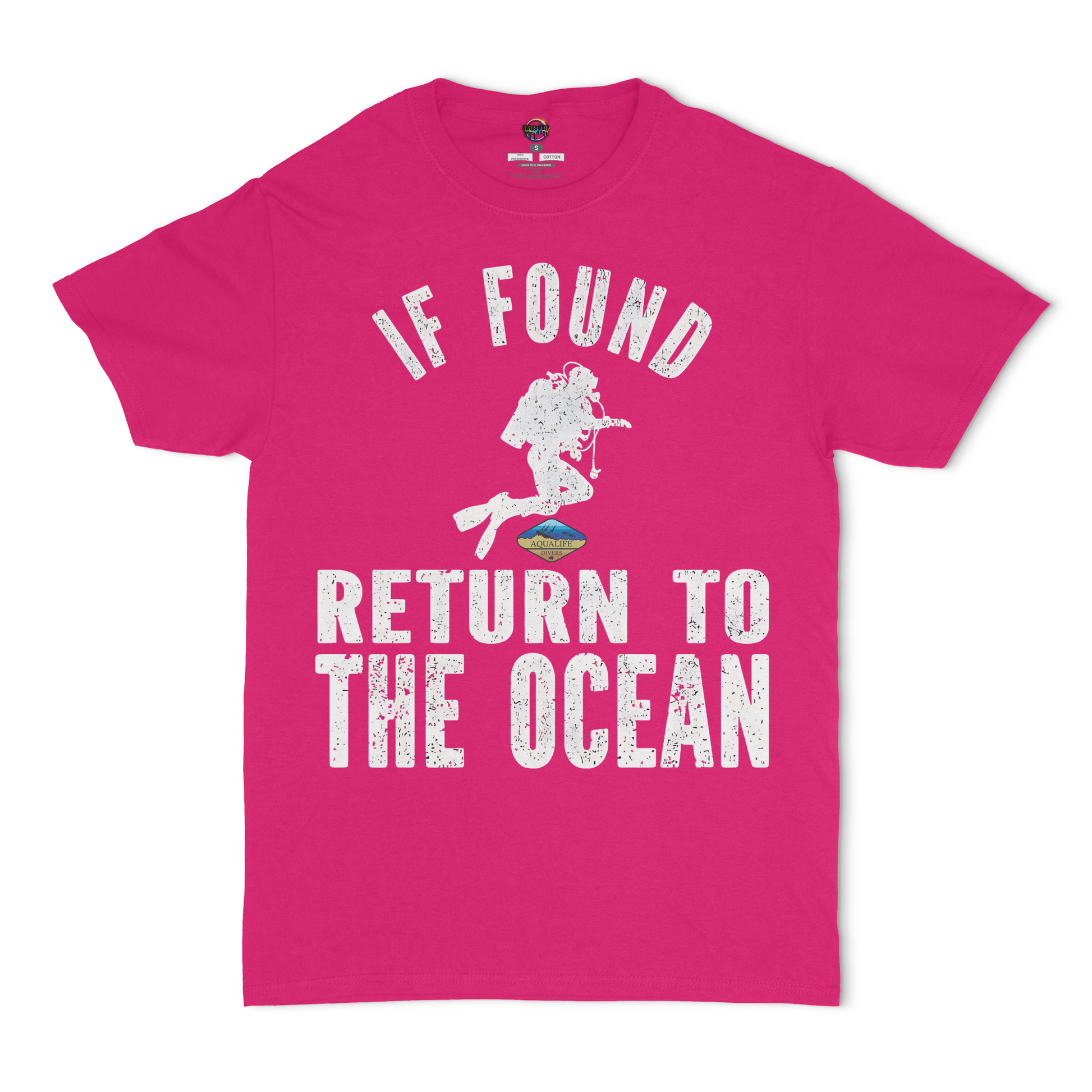 If Found Return to Ocean AquaLife Divers Unisex T-Shirt