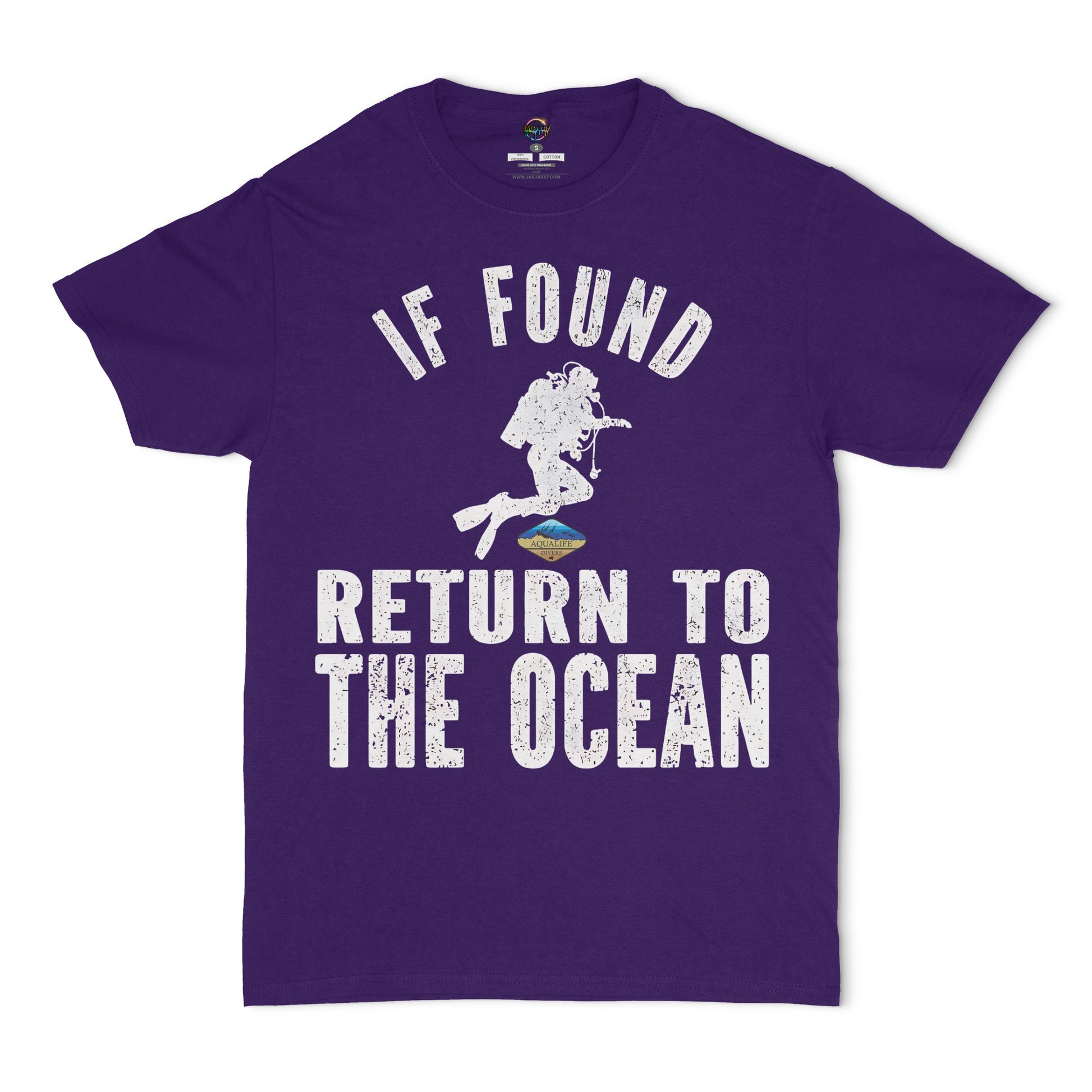 If Found Return to Ocean AquaLife Divers Unisex T-Shirt
