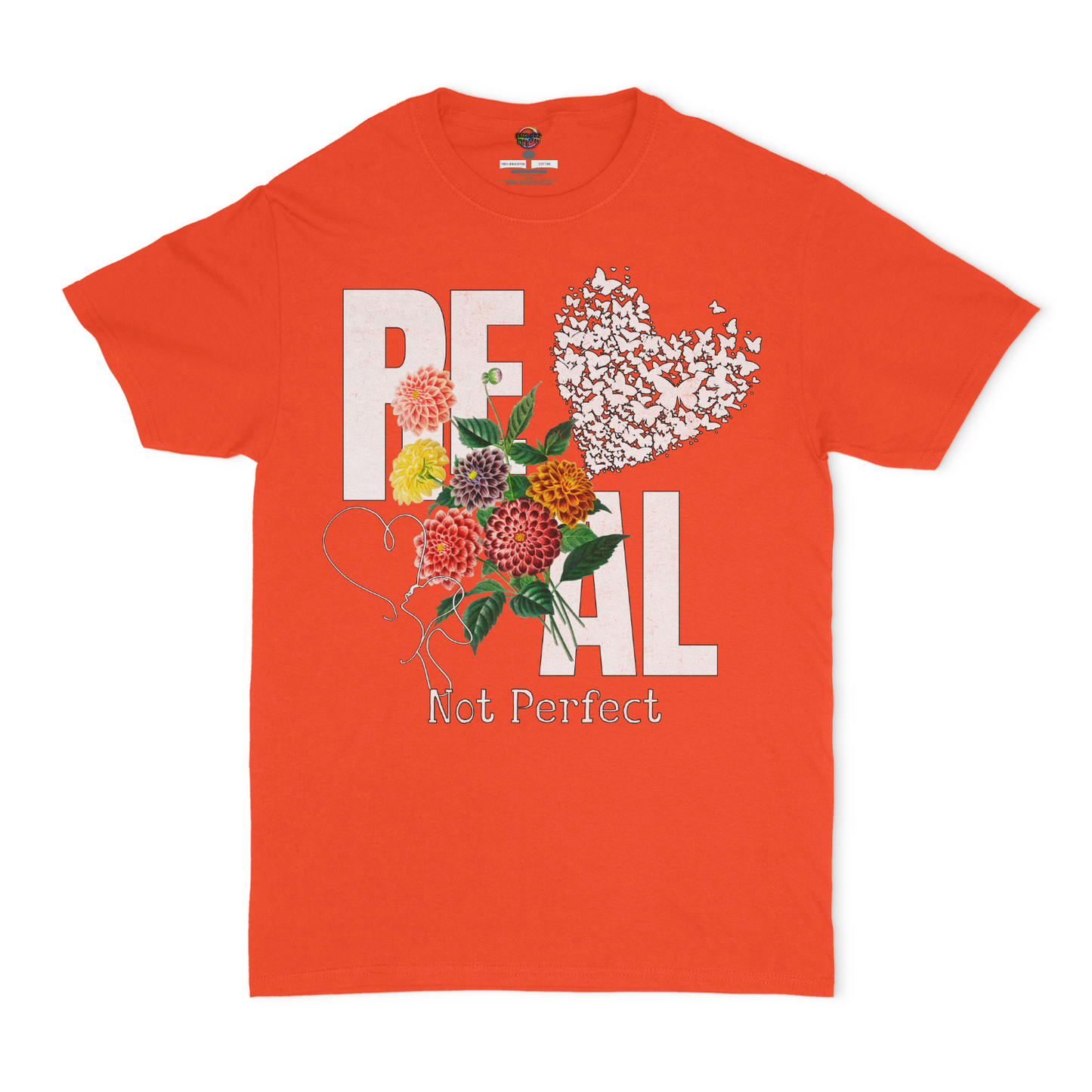 Real Not Perfect Graphic Unisex T-shirt