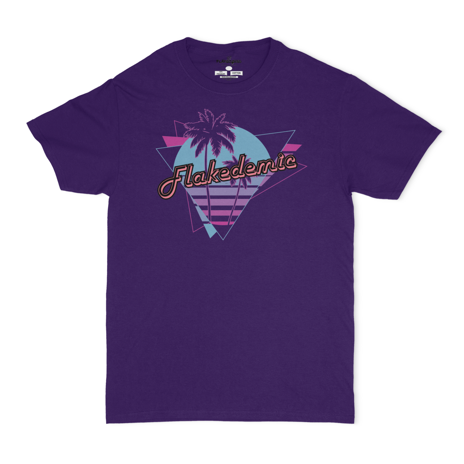 FLAKEDEMIC Retro Unisex T-Shirt