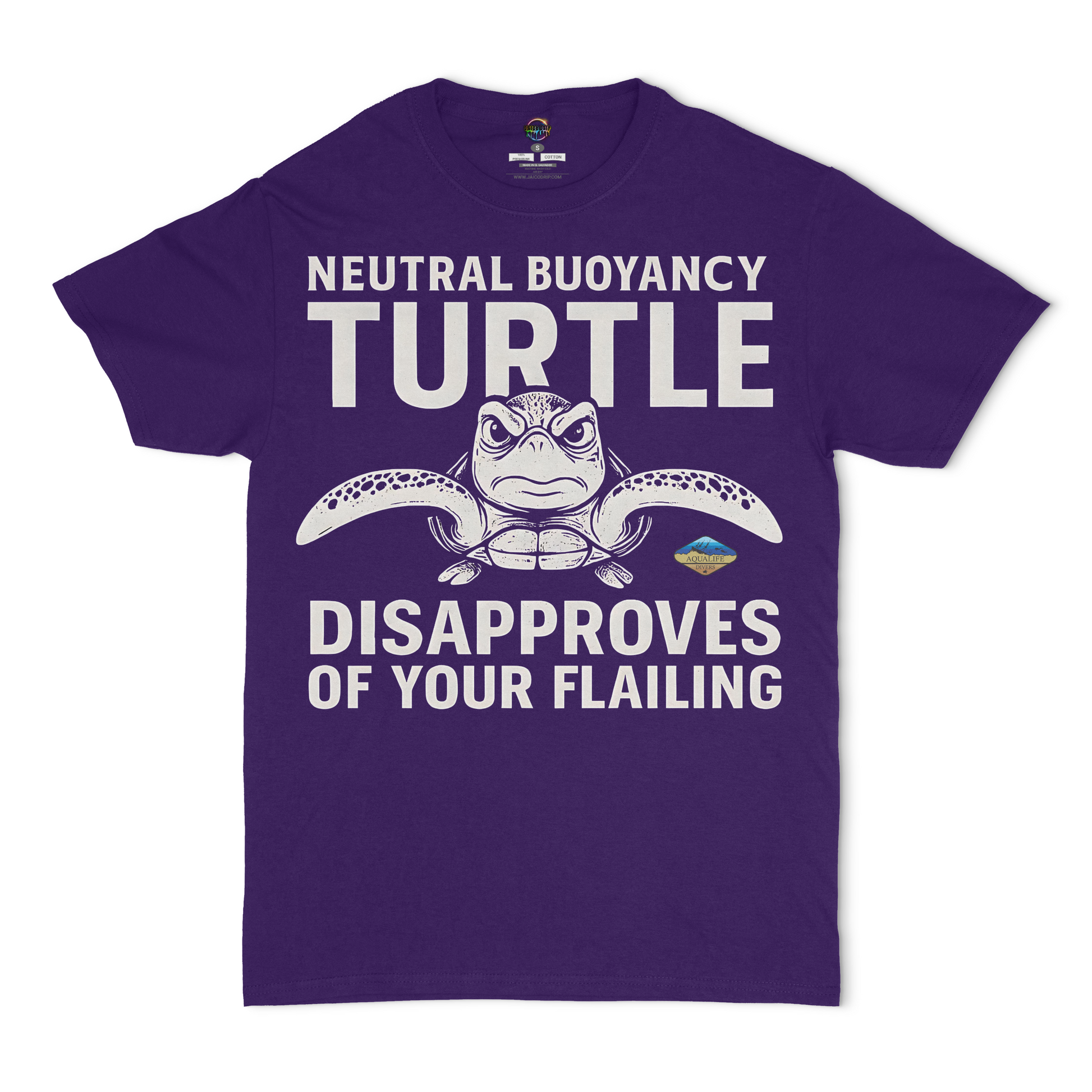 Neutral Buoyancy Turtle AquaLife Hunters Unisex T-Shirt