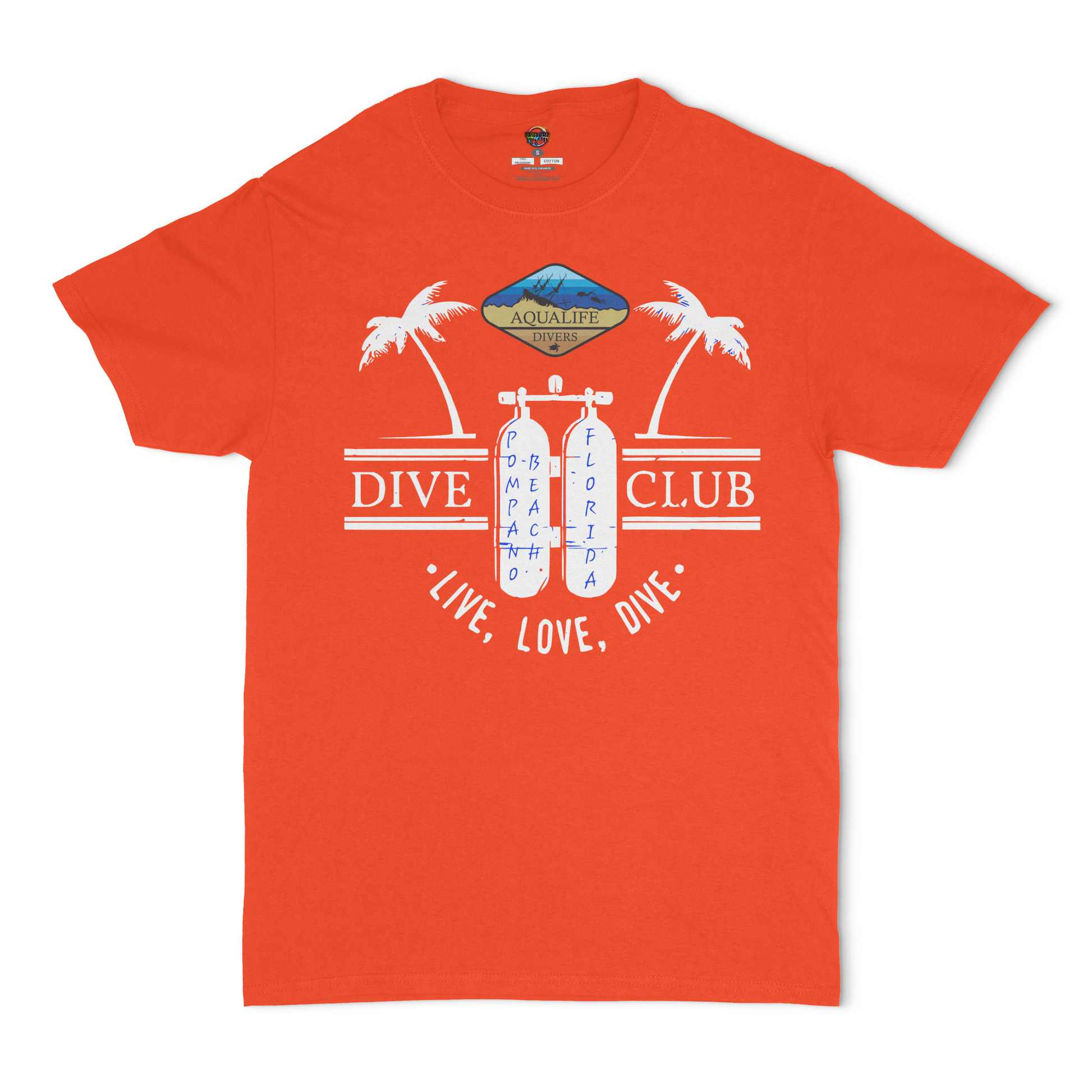 Aqua Life DIvers Dive Club Unisex T-Shirt