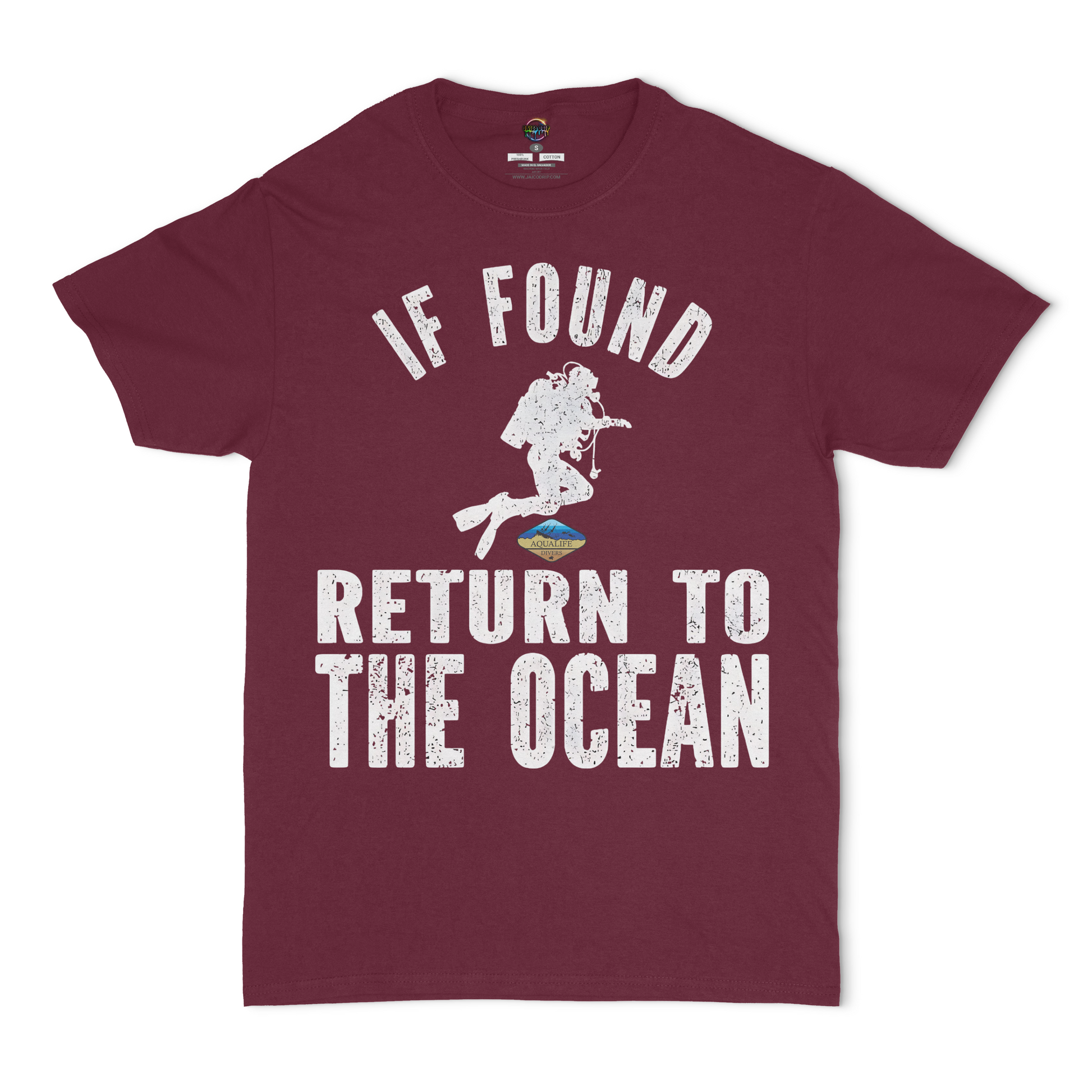 If Found Return to Ocean AquaLife Divers Unisex T-Shirt