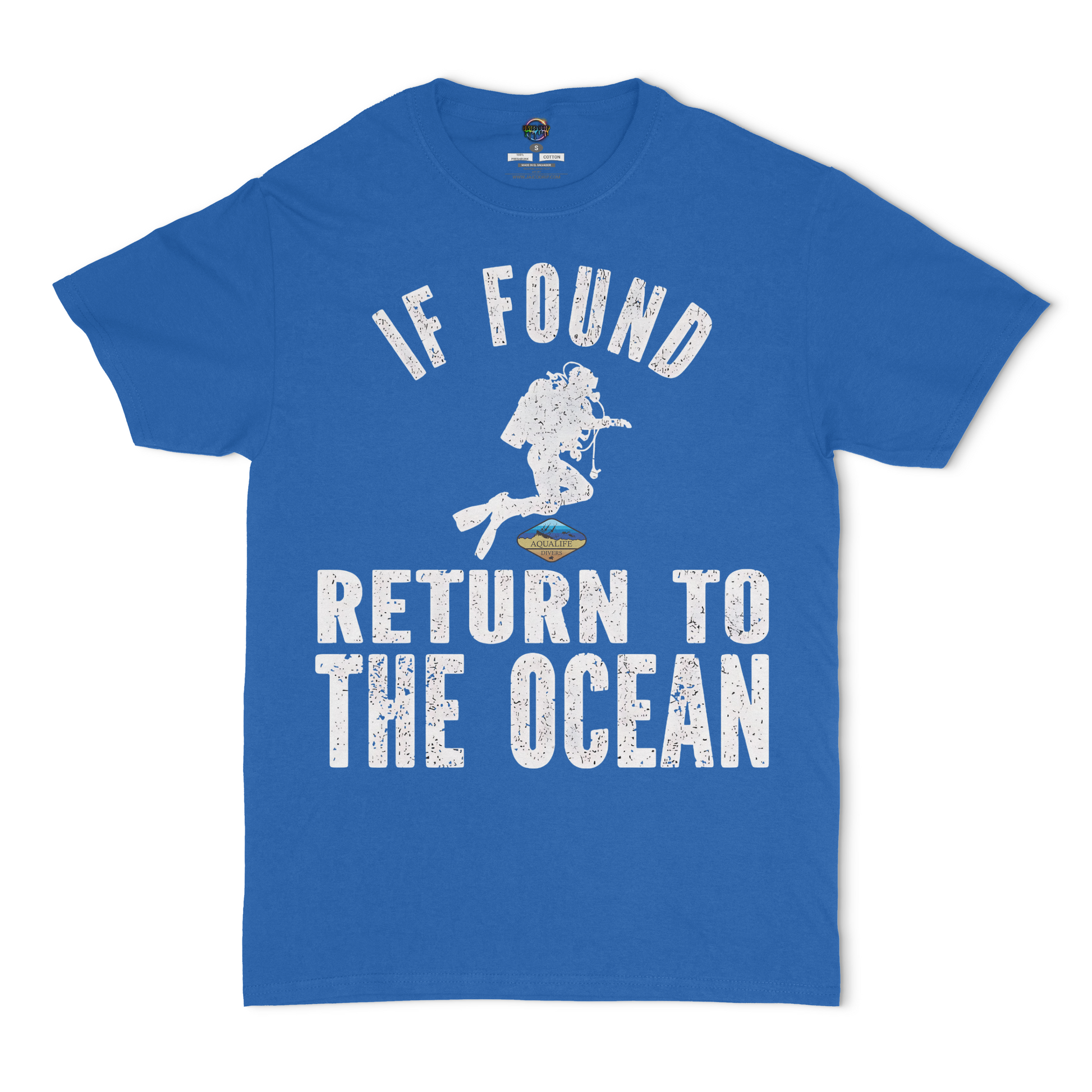 If Found Return to Ocean AquaLife Divers Unisex T-Shirt