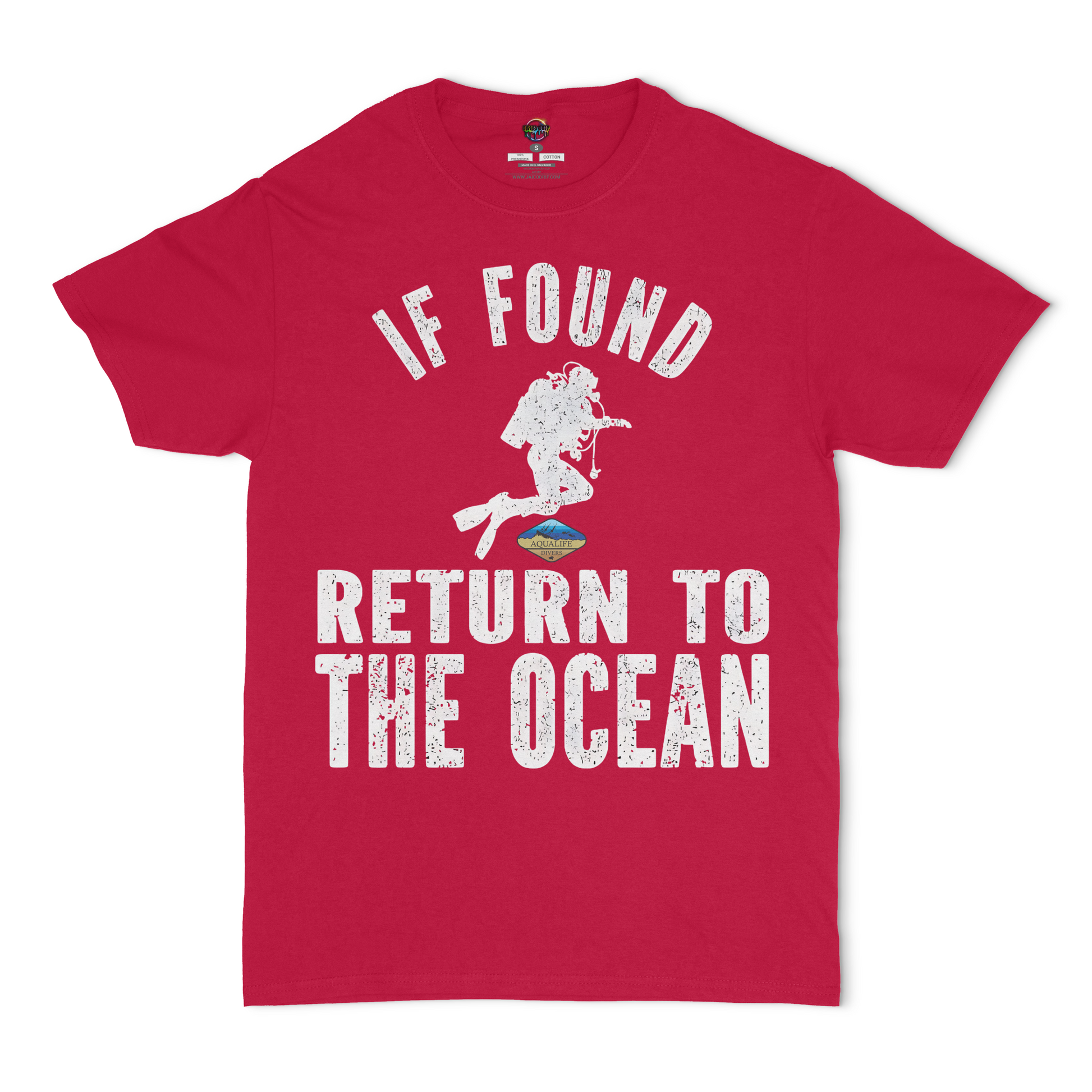If Found Return to Ocean AquaLife Divers Unisex T-Shirt
