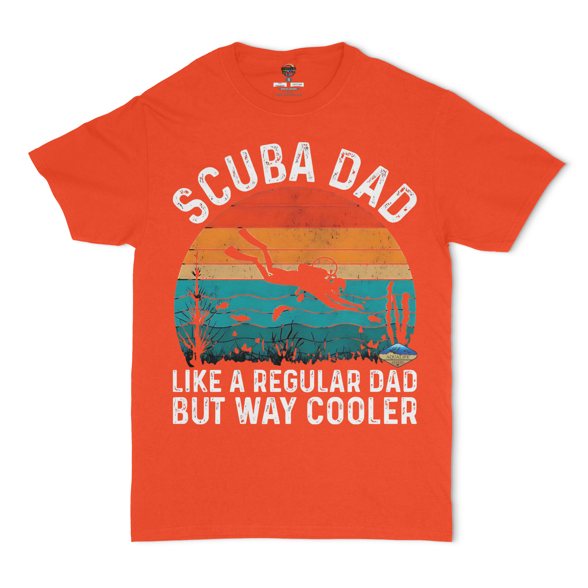 Scuba Dad AquaLife Divers Unisex T-Shirt