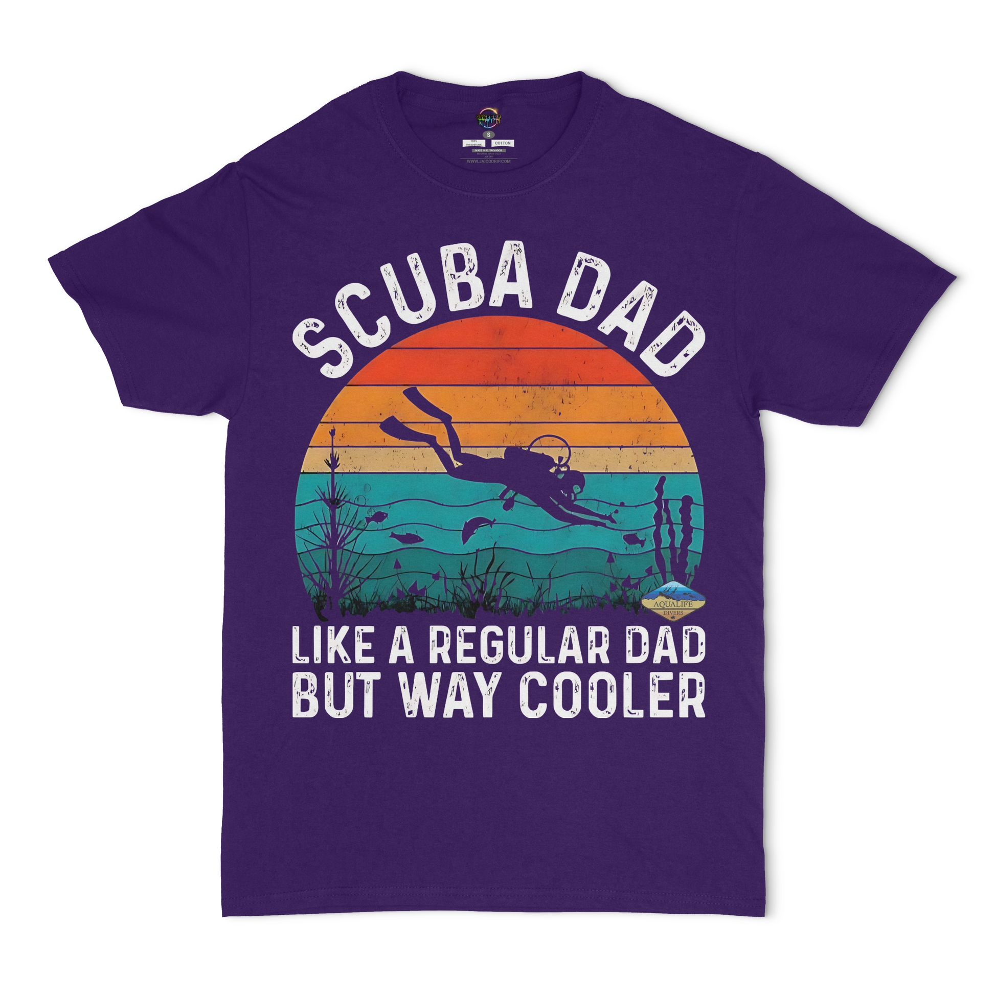 Scuba Dad AquaLife Divers Unisex T-Shirt