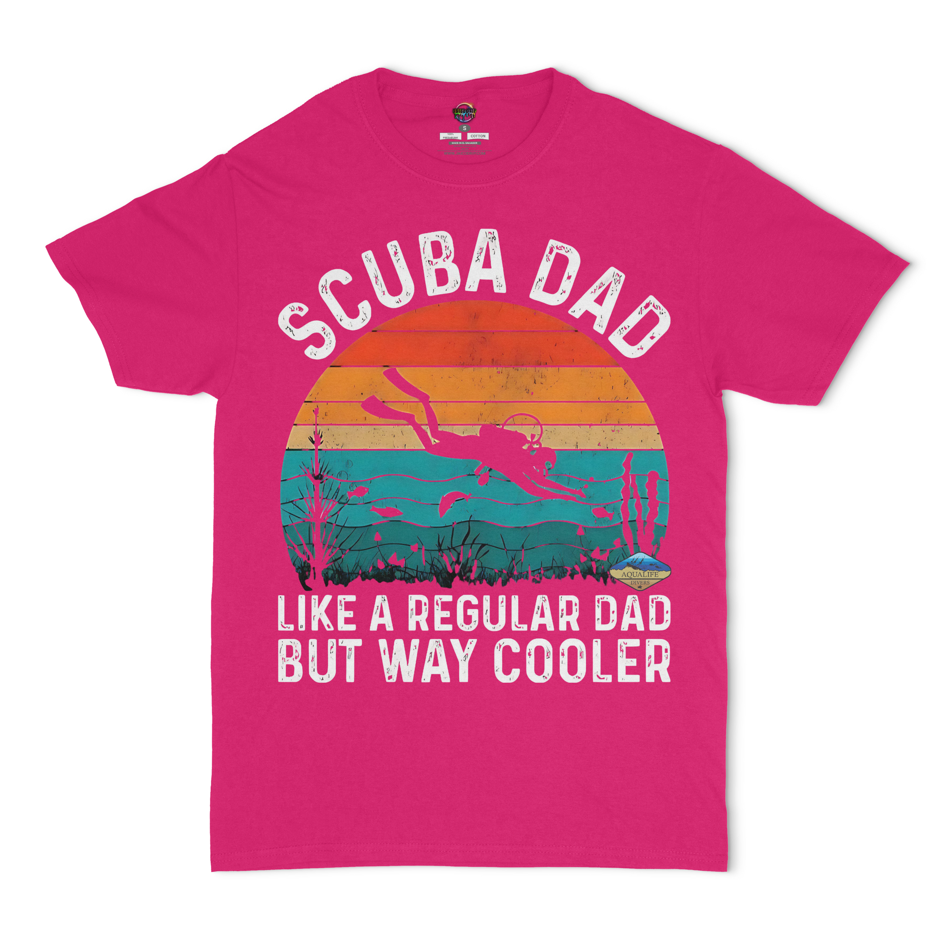 Scuba Dad AquaLife Divers Unisex T-Shirt