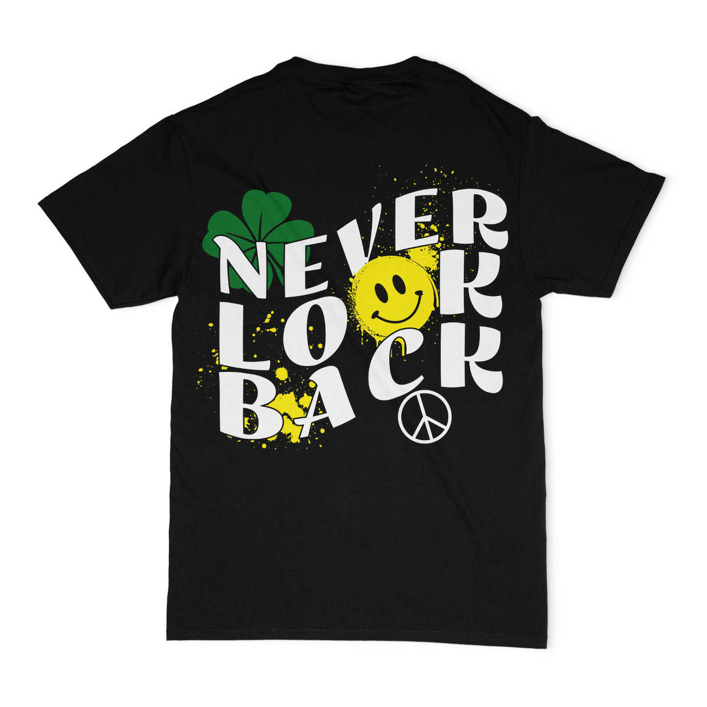 Never Look Back (Front And Back Design) Unisex T-Shirt
