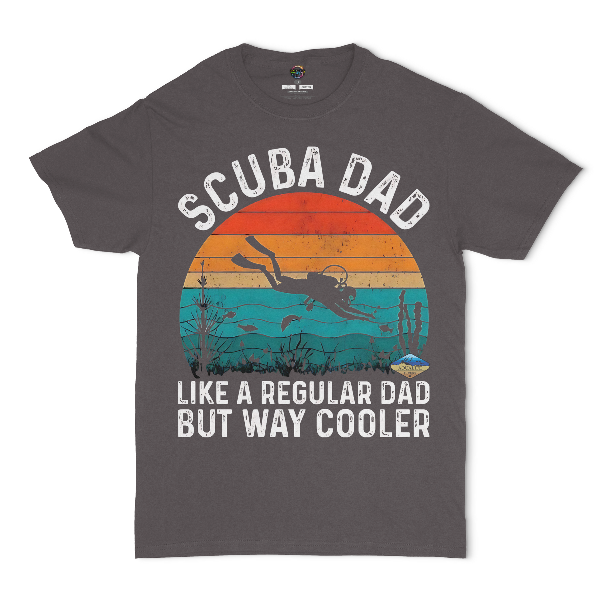 Scuba Dad AquaLife Divers Unisex T-Shirt