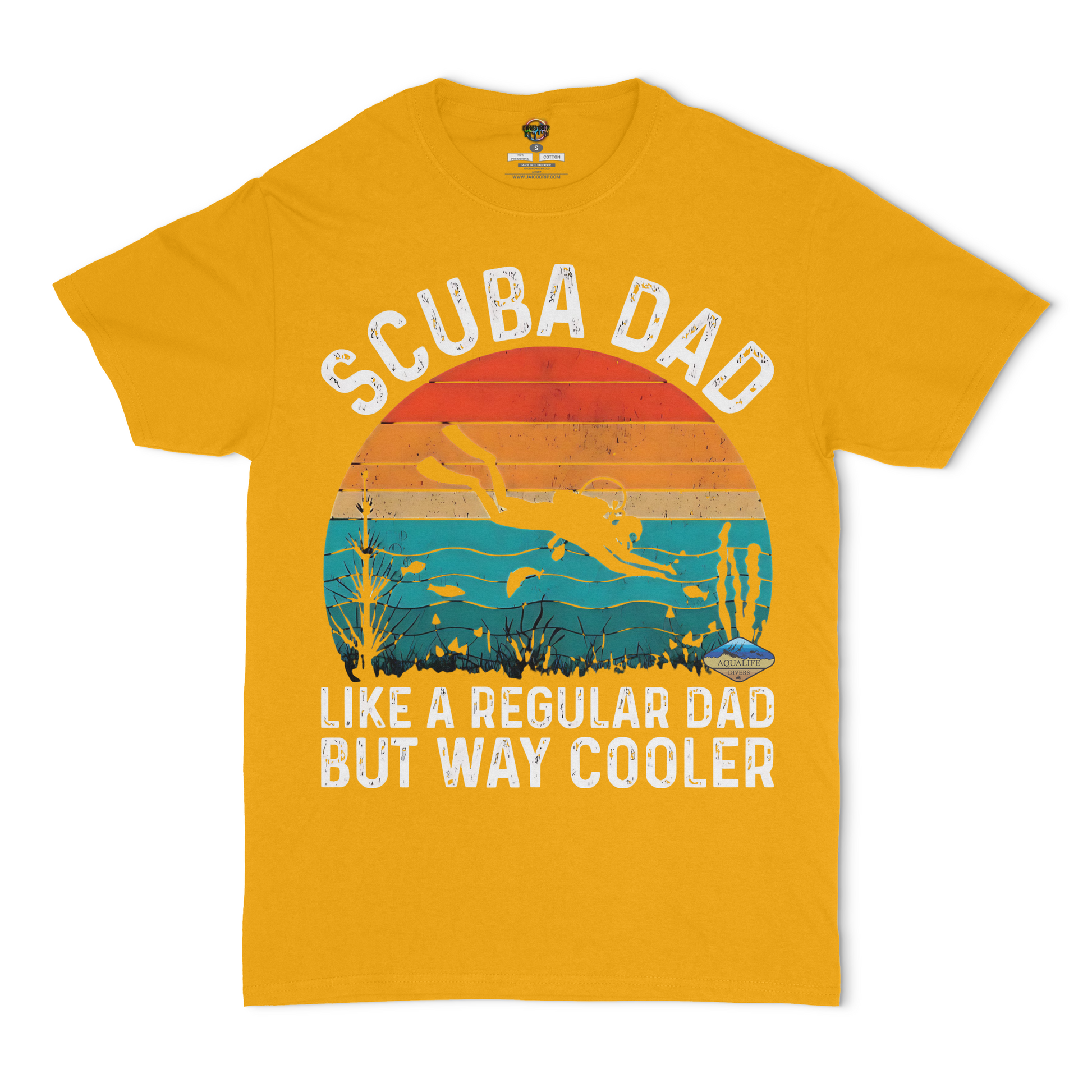 Scuba Dad AquaLife Divers Unisex T-Shirt