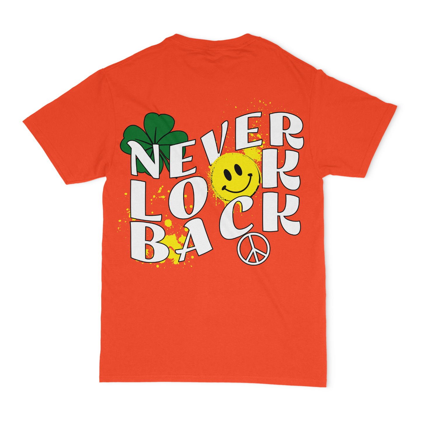 Never Look Back (Front And Back Design) Unisex T-Shirt