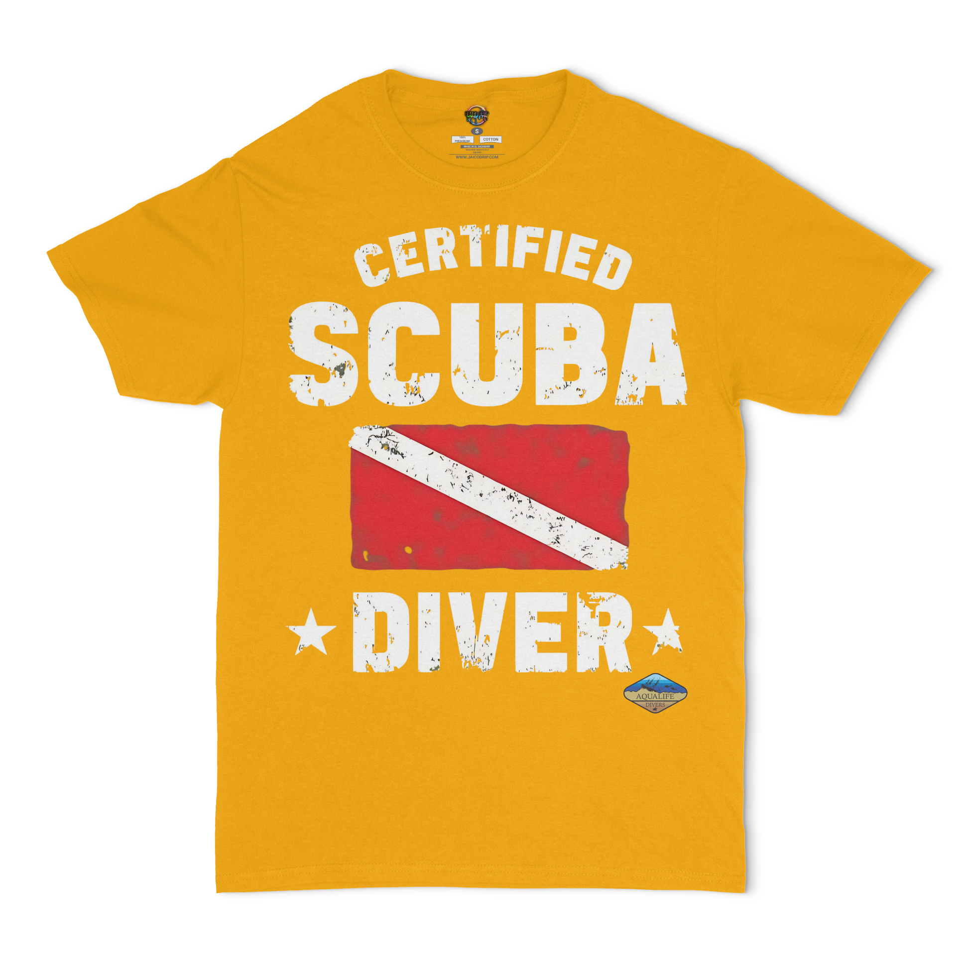 Certified Scuba Diver AquaLife Unisex T-Shirt