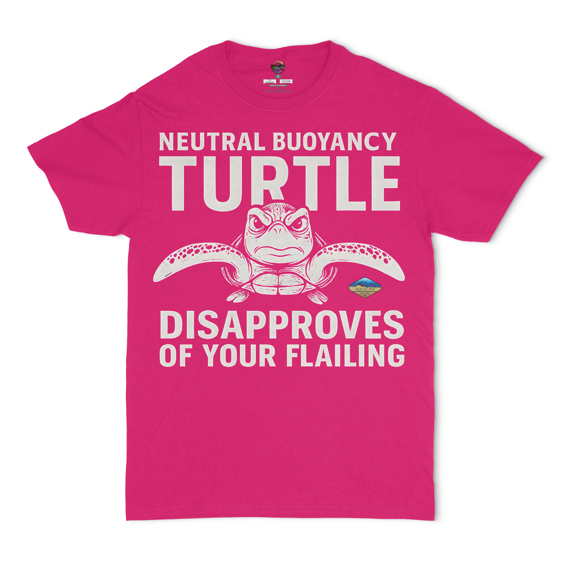 Neutral Buoyancy Turtle AquaLife Hunters Unisex T-Shirt