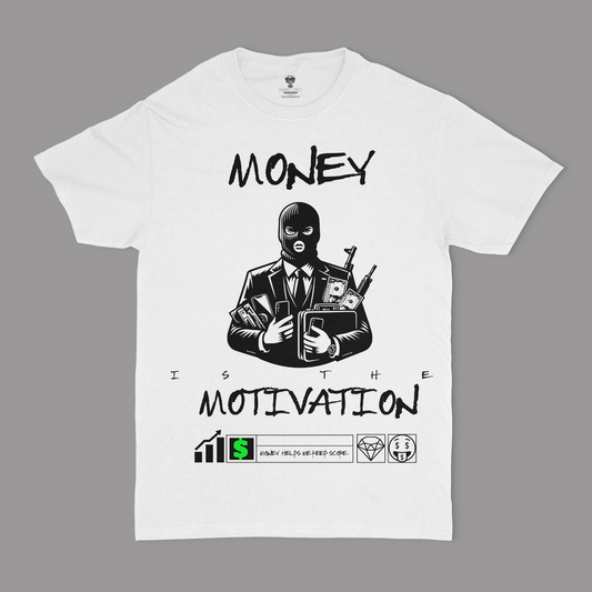 Money Is The Motivation Graphic Unisex T-shirt