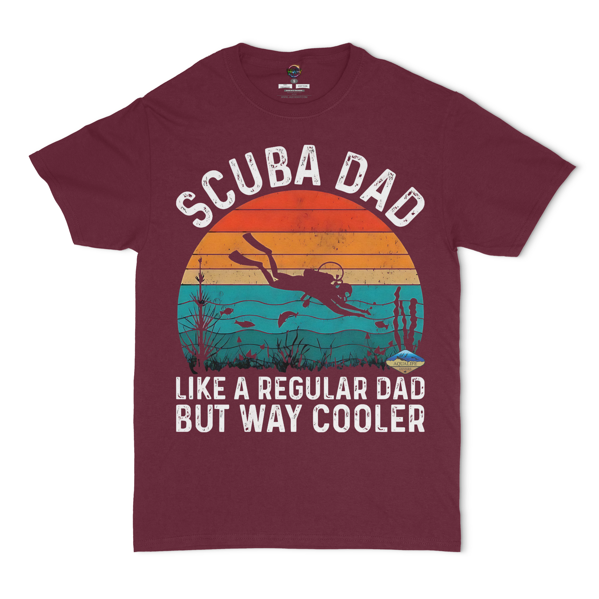 Scuba Dad AquaLife Divers Unisex T-Shirt