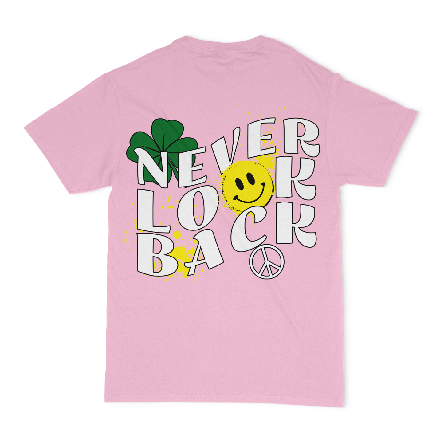 Never Look Back (Front And Back Design) Unisex T-Shirt