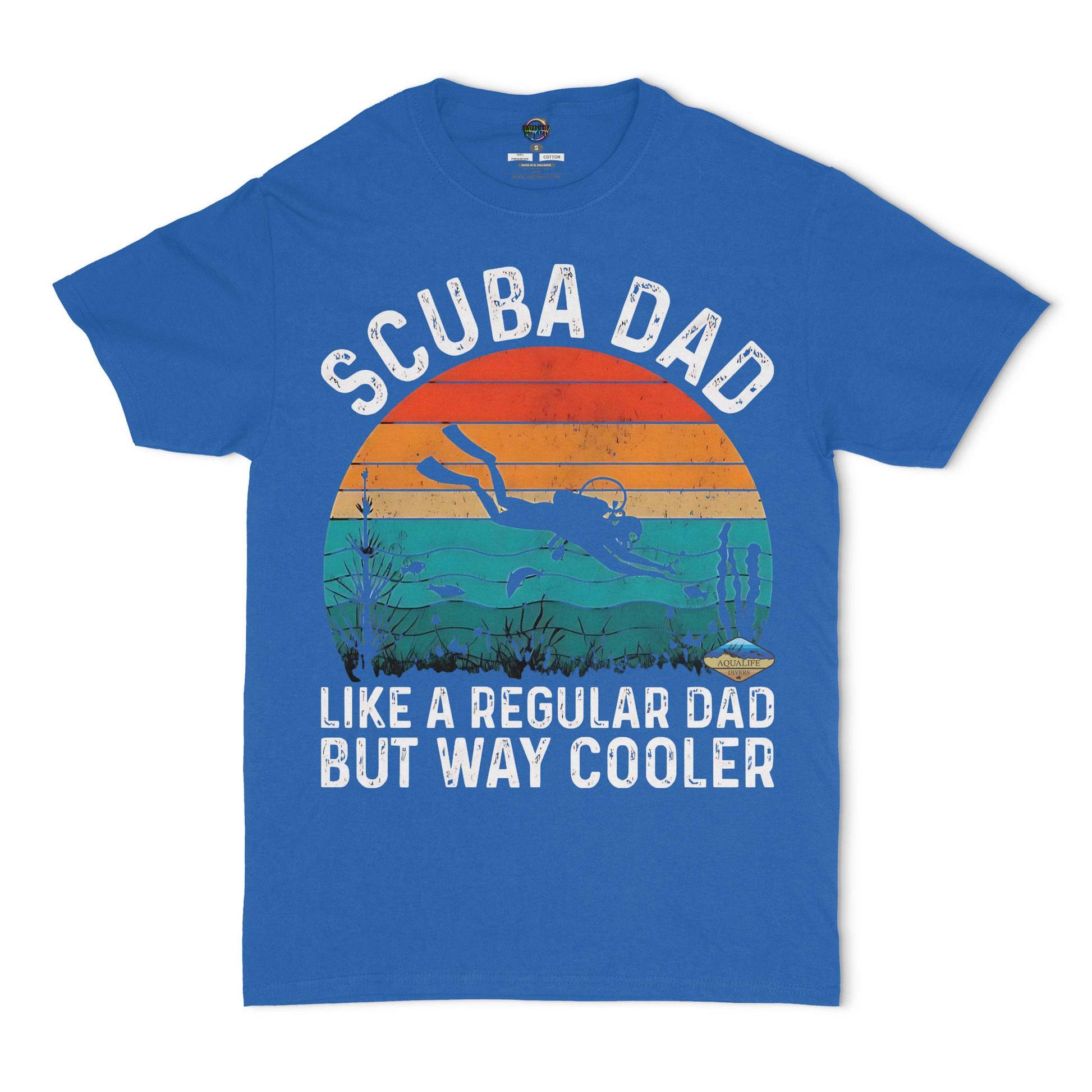 Scuba Dad AquaLife Divers Unisex T-Shirt