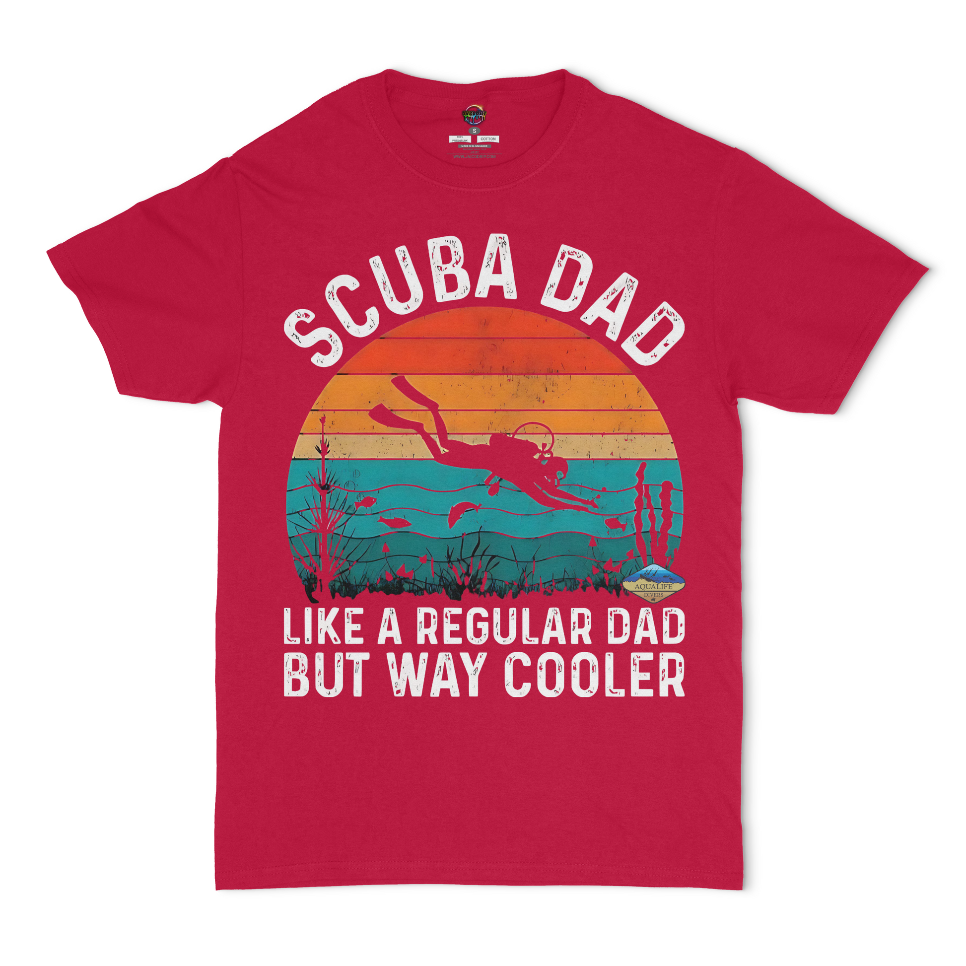 Scuba Dad AquaLife Divers Unisex T-Shirt