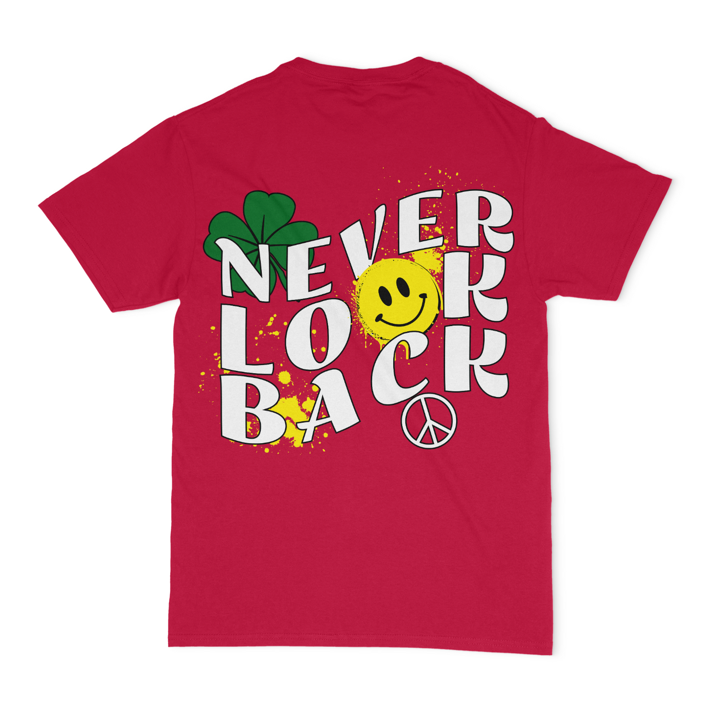 Never Look Back (Front And Back Design) Unisex T-Shirt