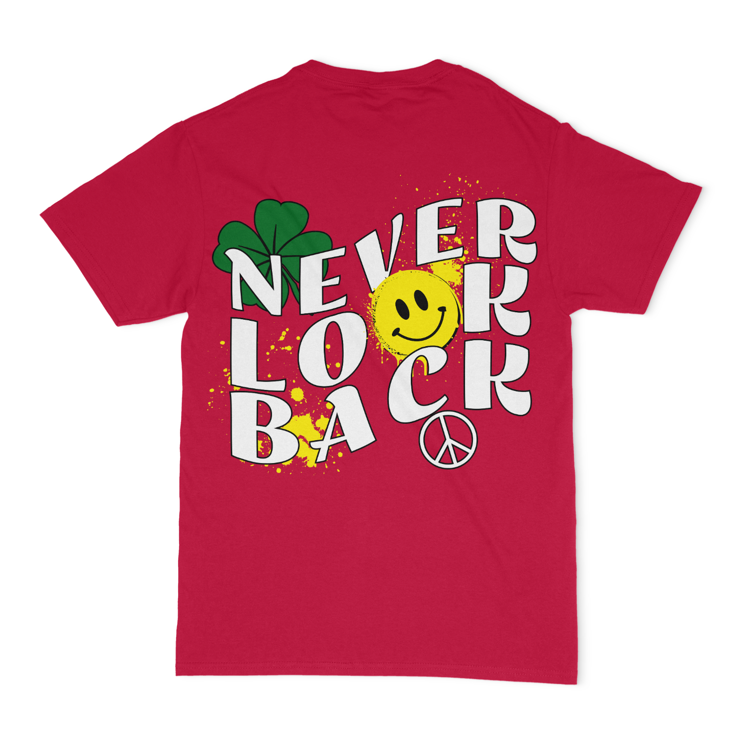 Never Look Back (Front And Back Design) Unisex T-Shirt