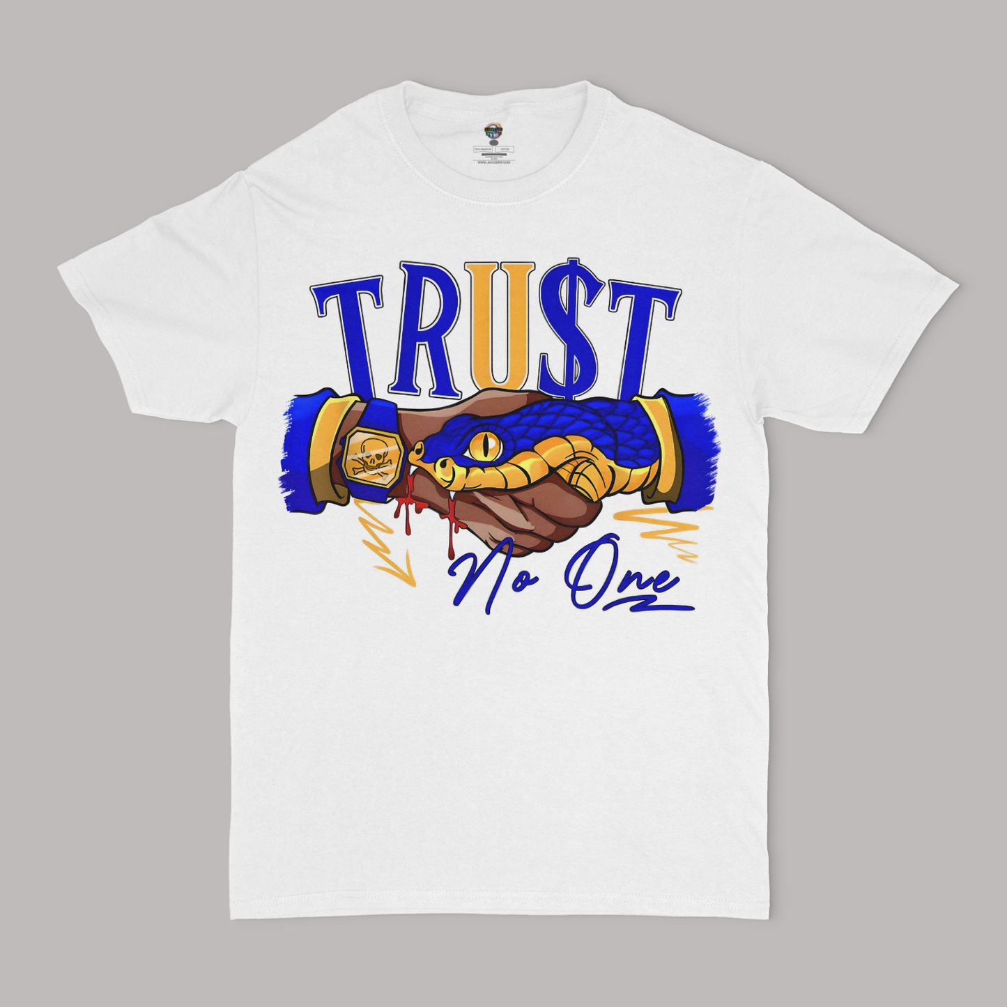 Trust No One Unisex graphic T-shirt