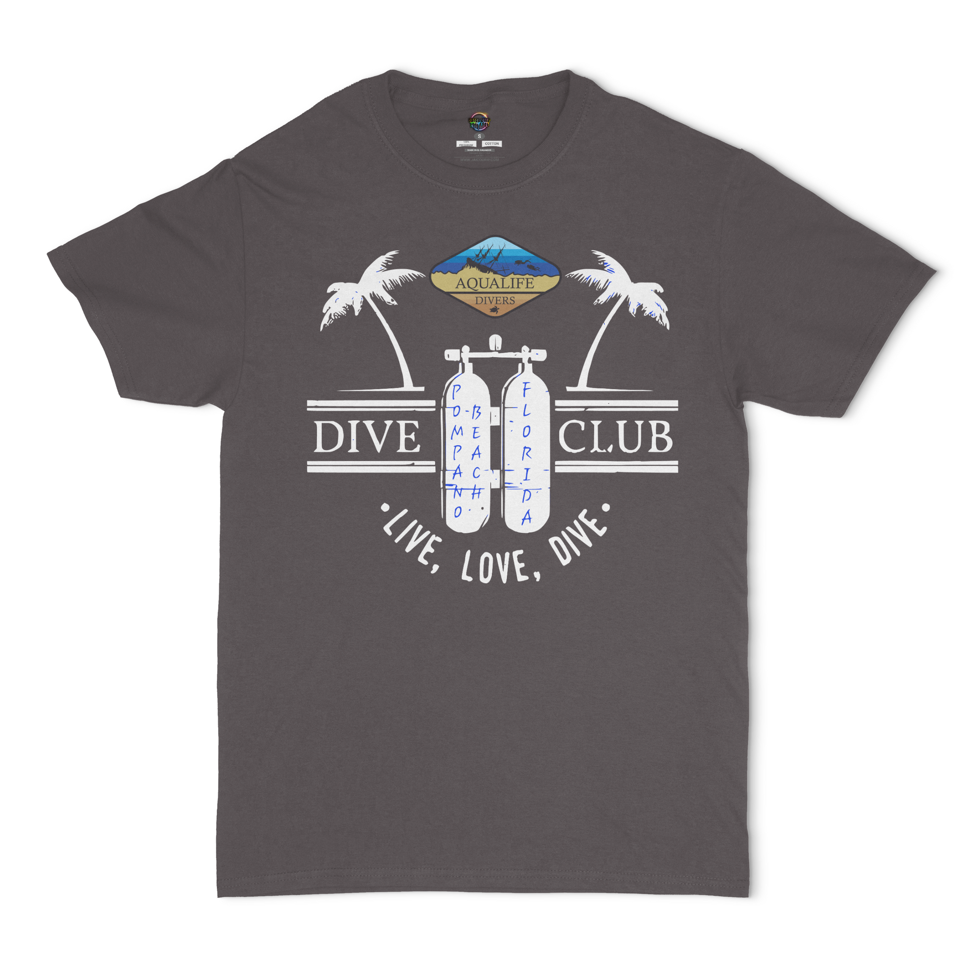 Aqua Life DIvers Dive Club Unisex T-Shirt