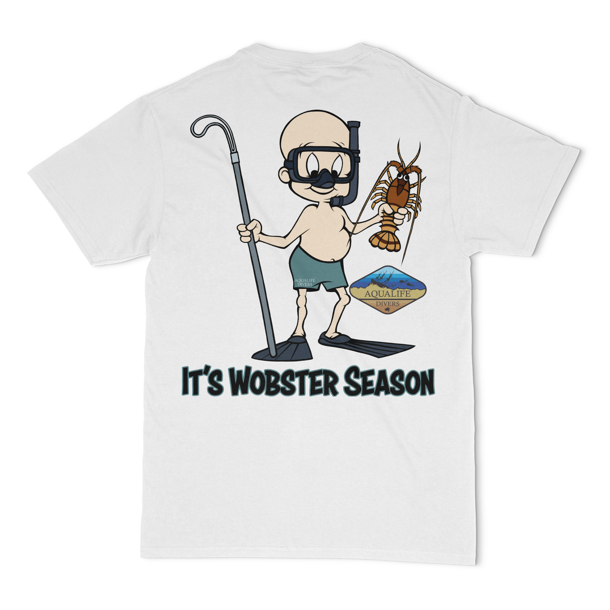AquaLife Hunters logo Front and Back Unisex T-Shirt