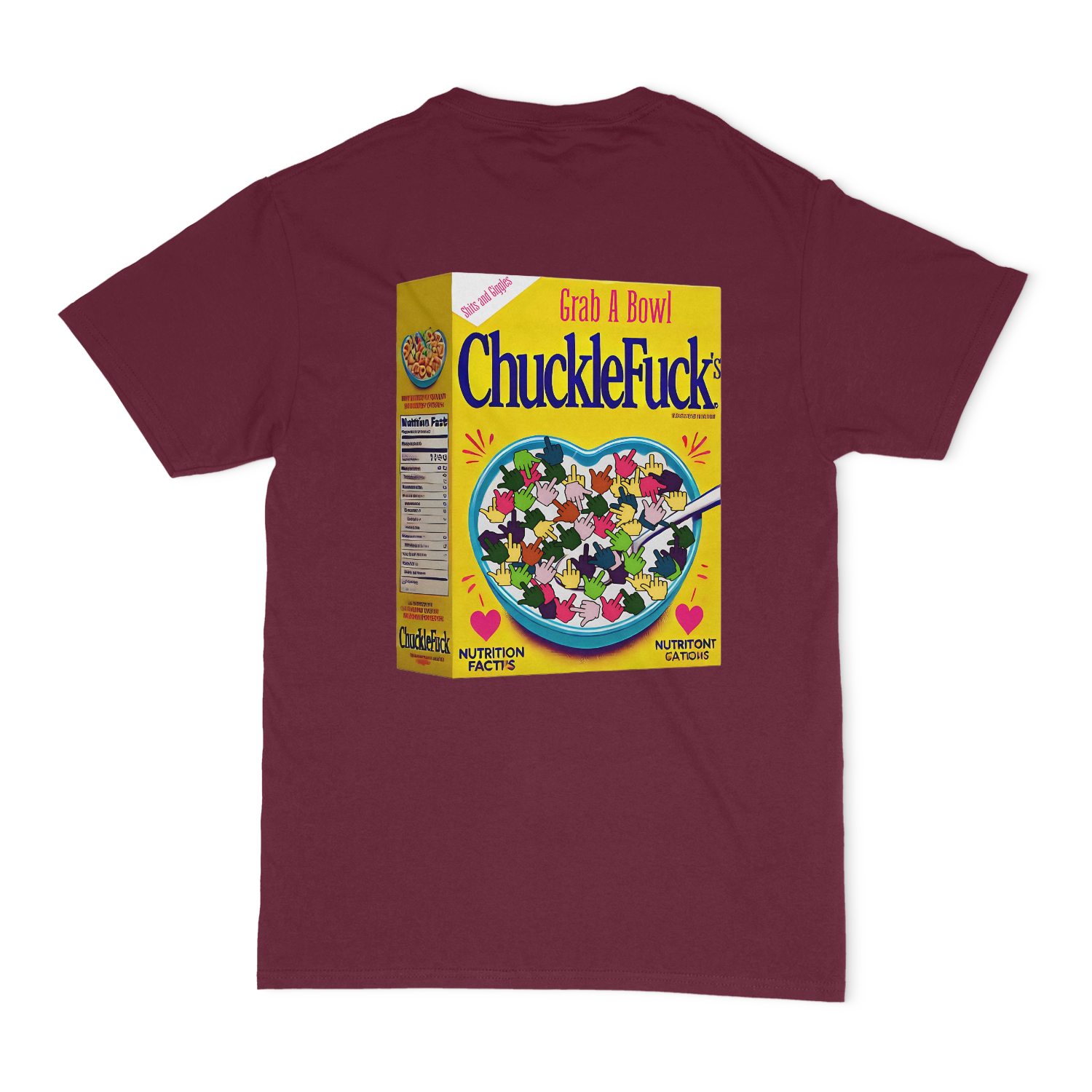 Grab A Bowl, Chuckle Fuck's Unisex T-Shirt