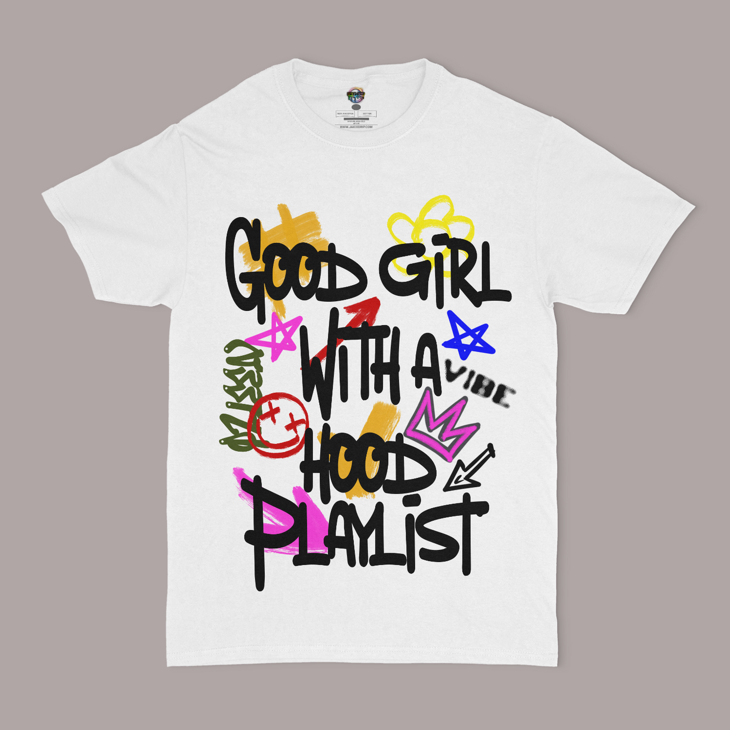 Good Girl With A Hood Playlist Graphic Unisex T-shirt