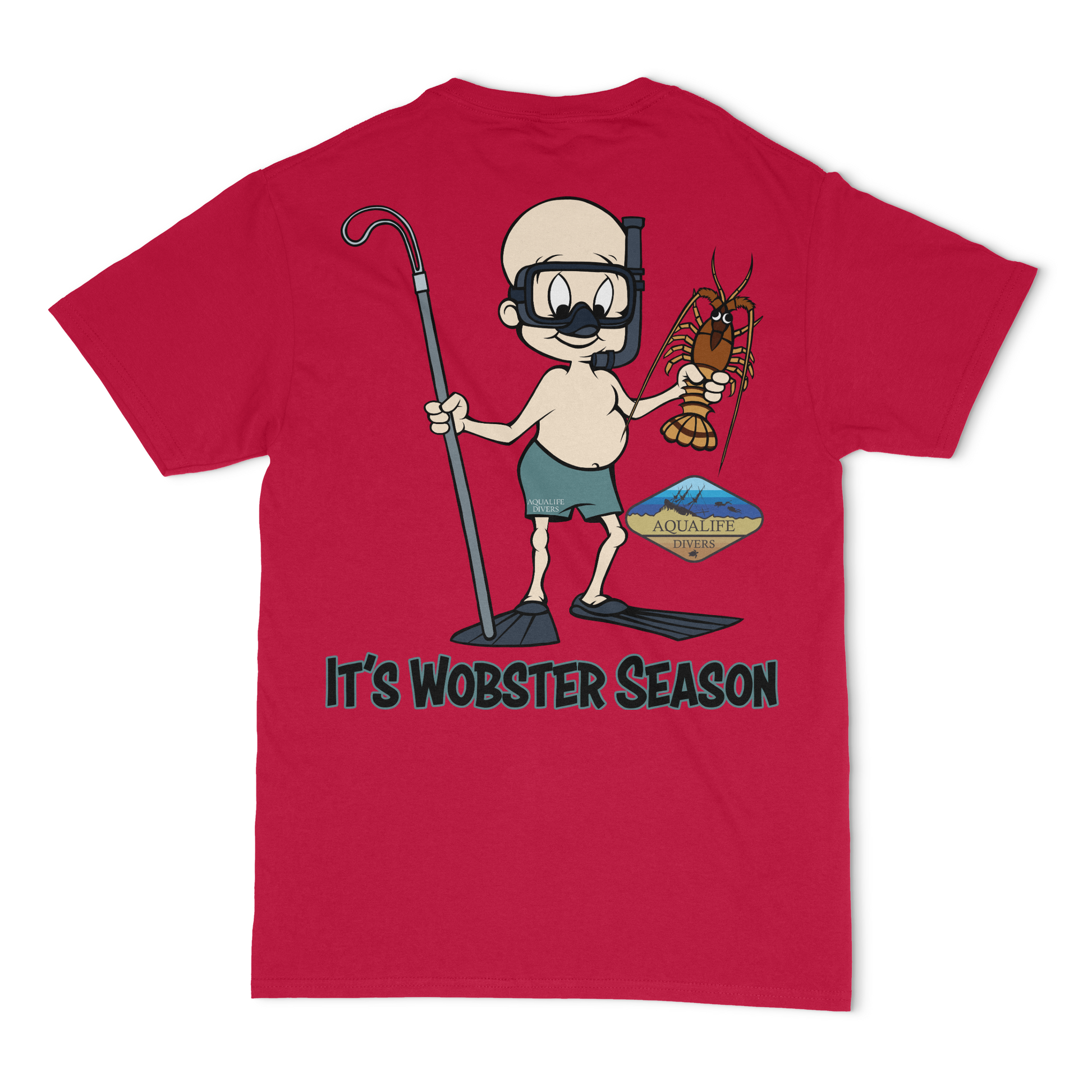 AquaLife Hunters logo Front and Back Unisex T-Shirt