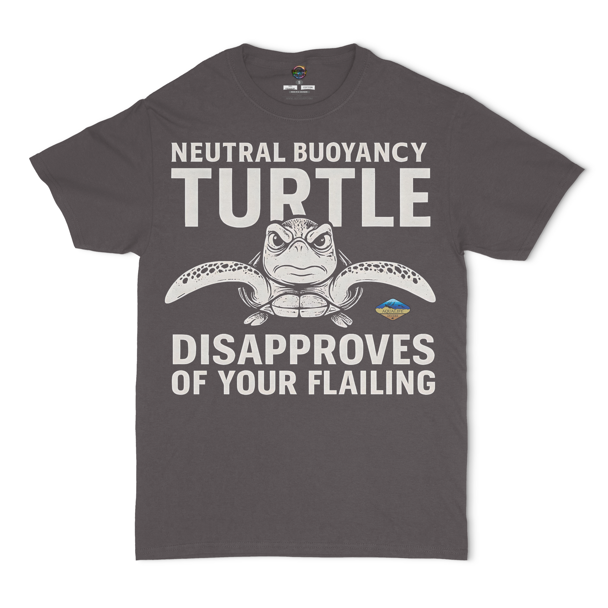 Neutral Buoyancy Turtle AquaLife Hunters Unisex T-Shirt