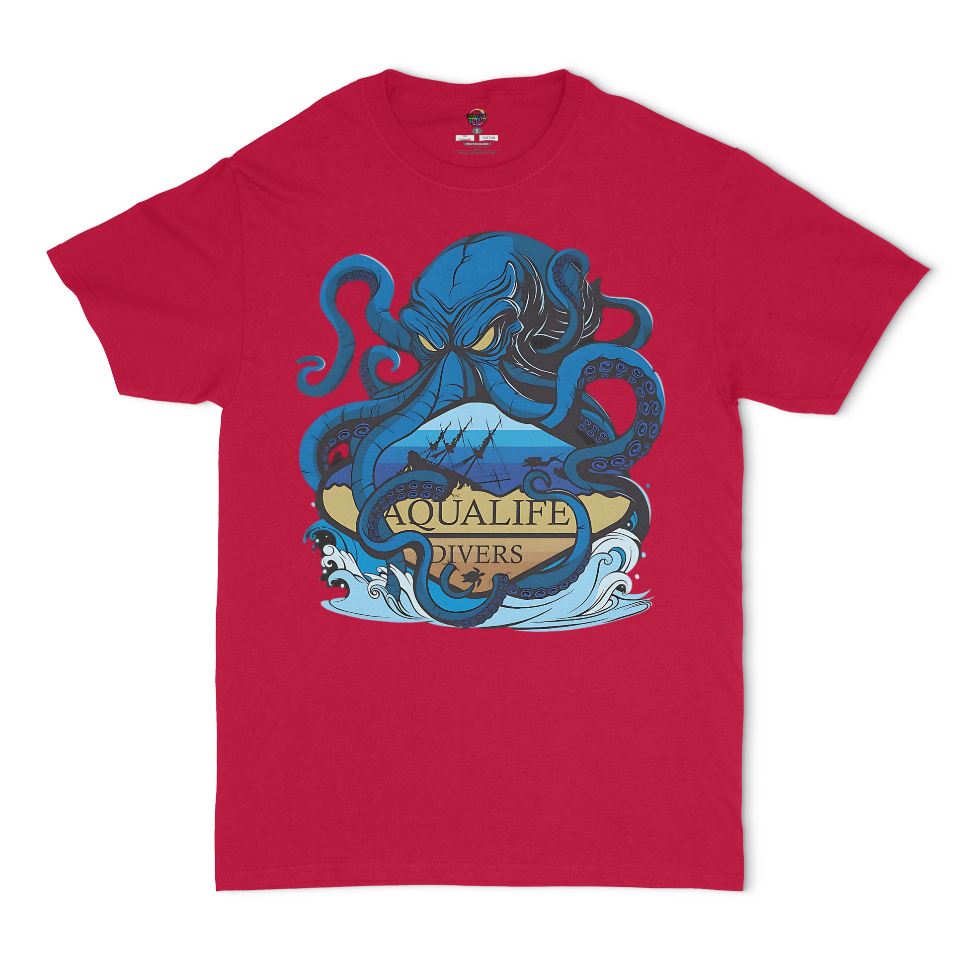 AquaLife Divers Kracken Unisex Tshirt