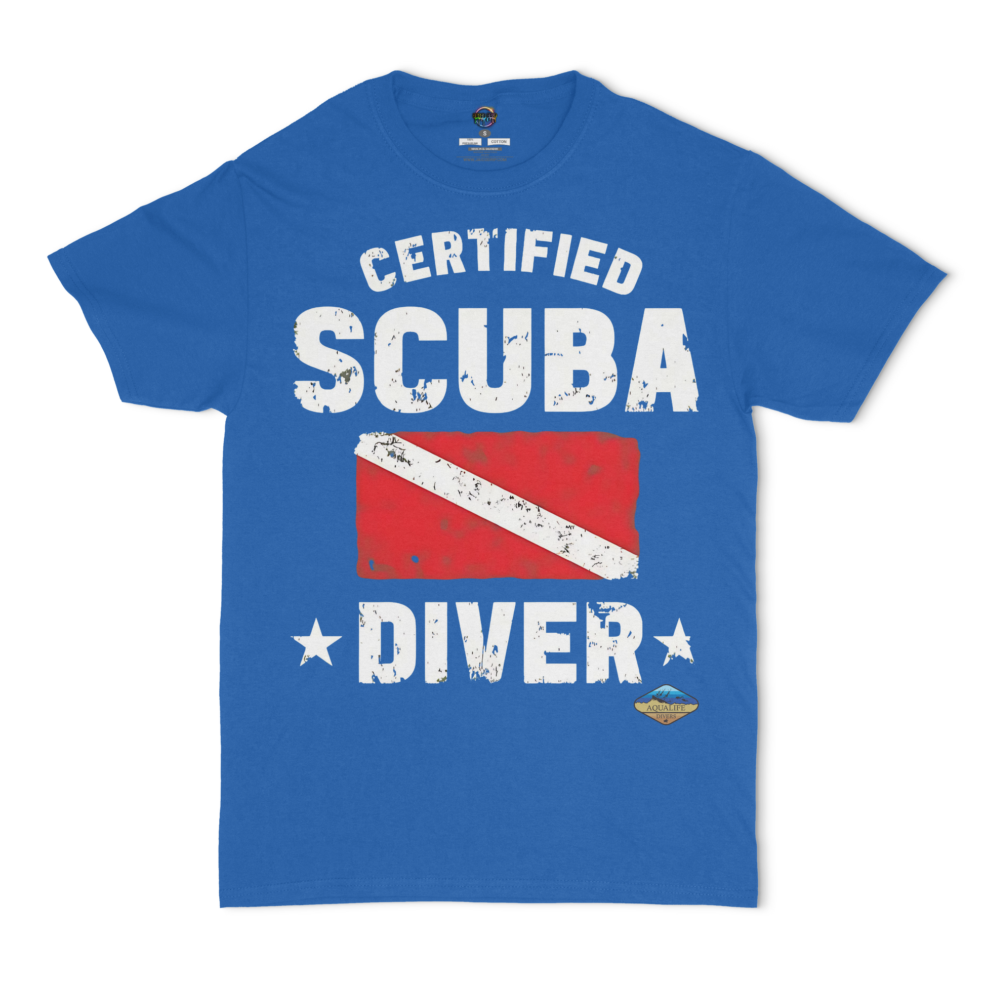 Certified Scuba Diver AquaLife Unisex T-Shirt
