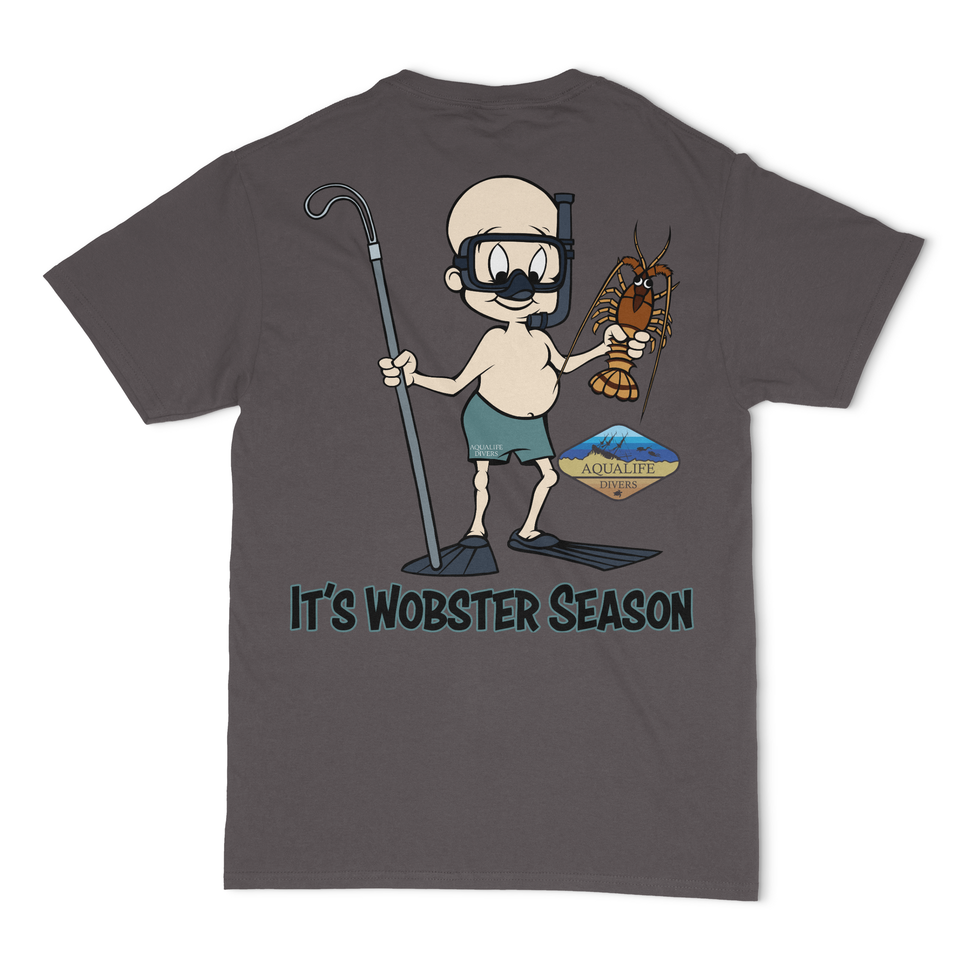 AquaLife Hunters logo Front and Back Unisex T-Shirt