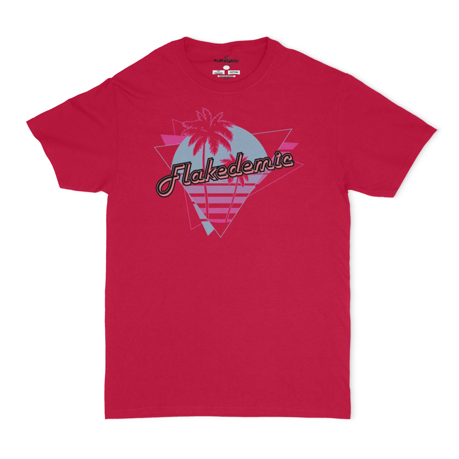 FLAKEDEMIC Retro Unisex T-Shirt