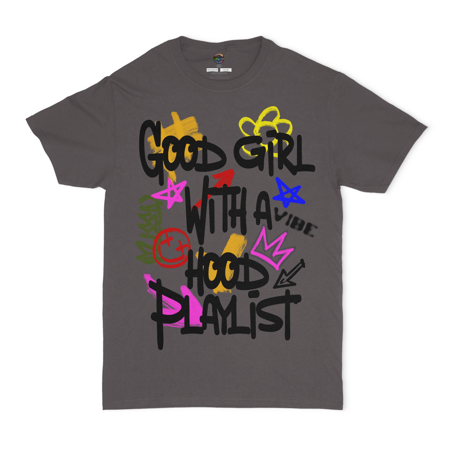Good Girl With A Hood Playlist Graphic Unisex T-shirt