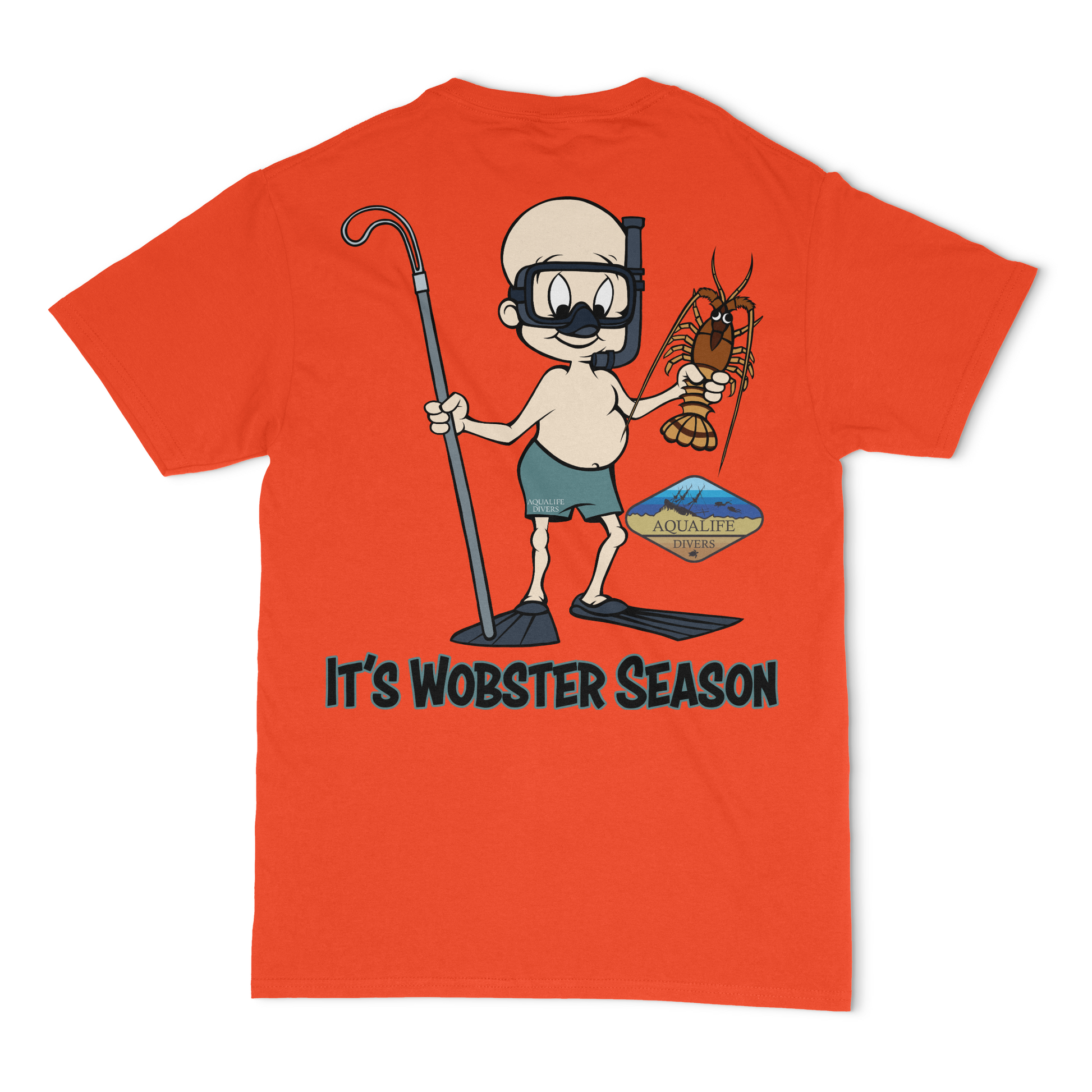 AquaLife Hunters logo Front and Back Unisex T-Shirt