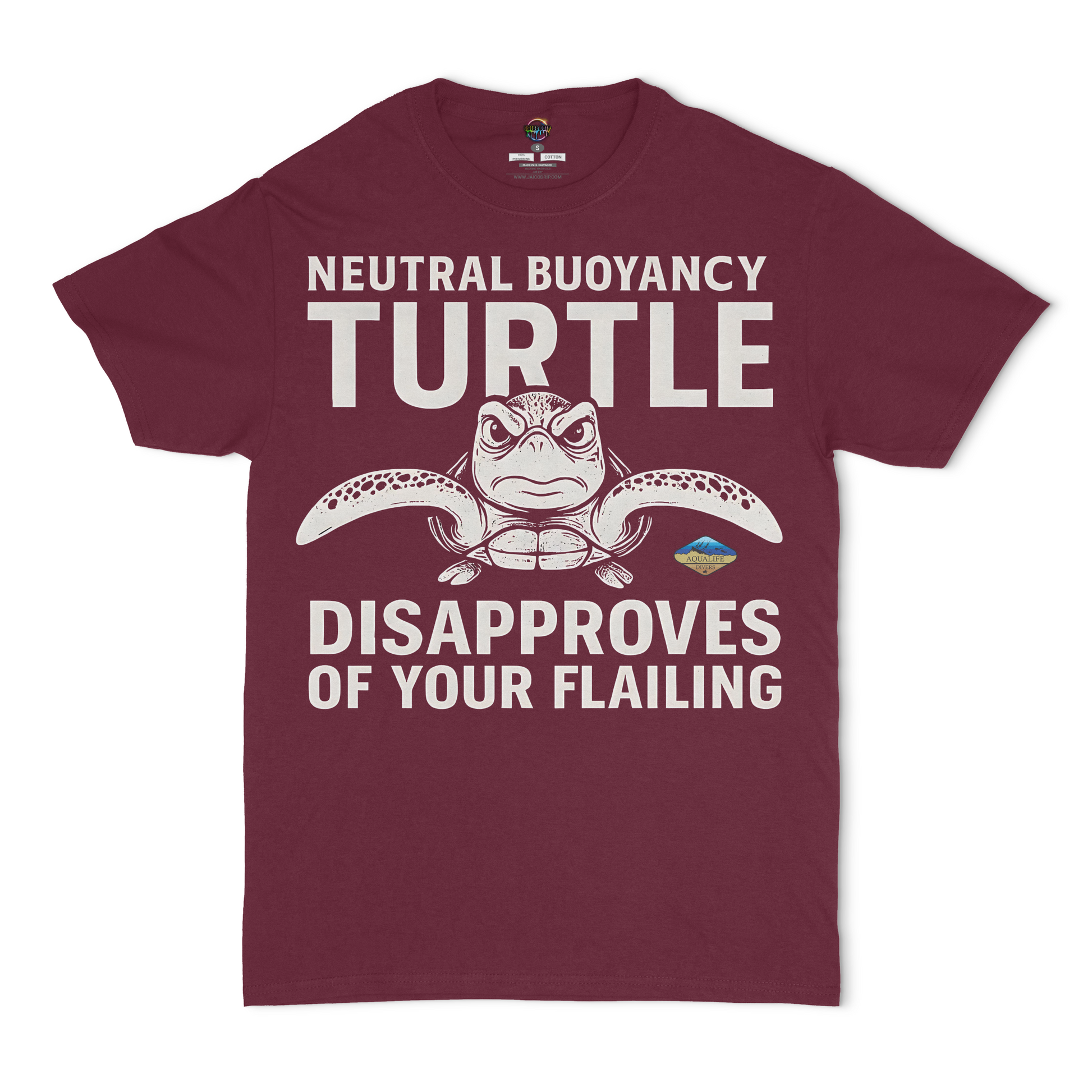 Neutral Buoyancy Turtle AquaLife Hunters Unisex T-Shirt