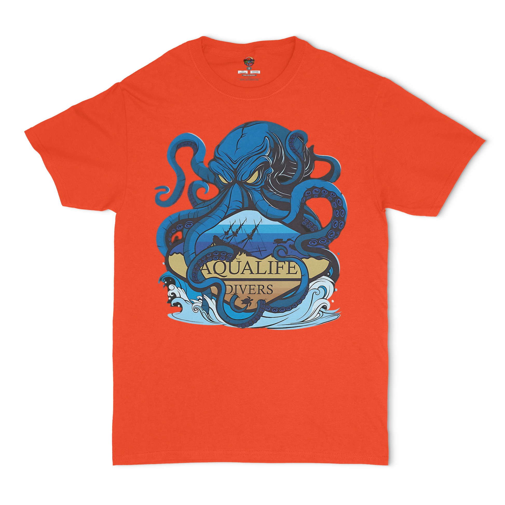 AquaLife Divers Kracken Unisex Tshirt