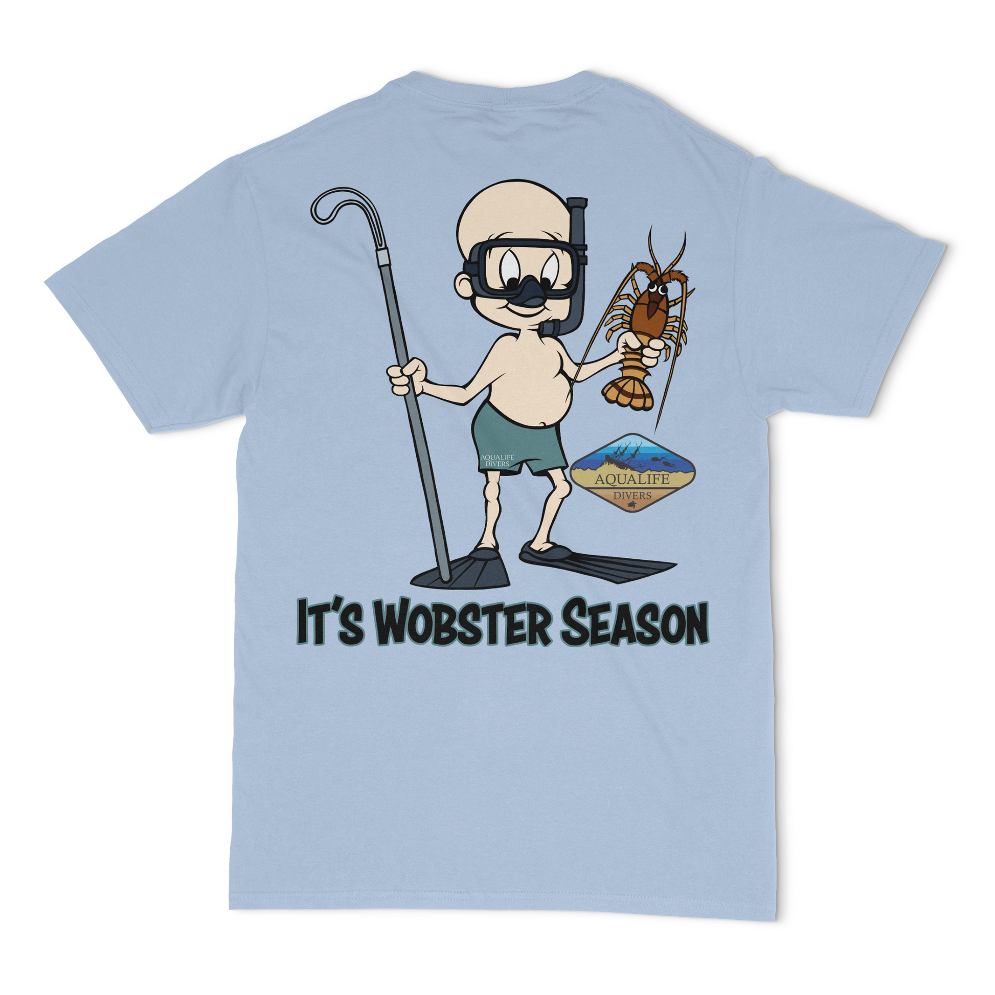 AquaLife Hunters logo Front and Back Unisex T-Shirt