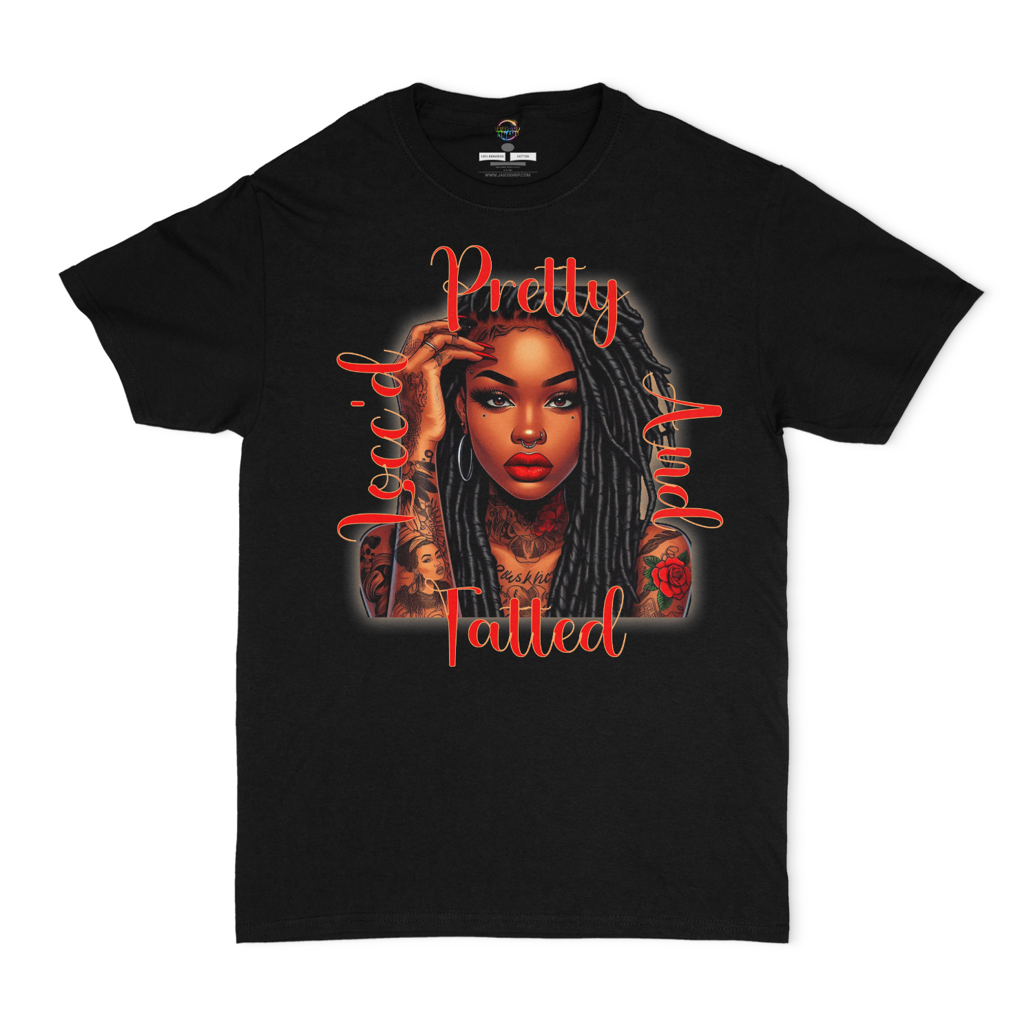 Pretty Locc'd and Tatted Unisex T-Shirt